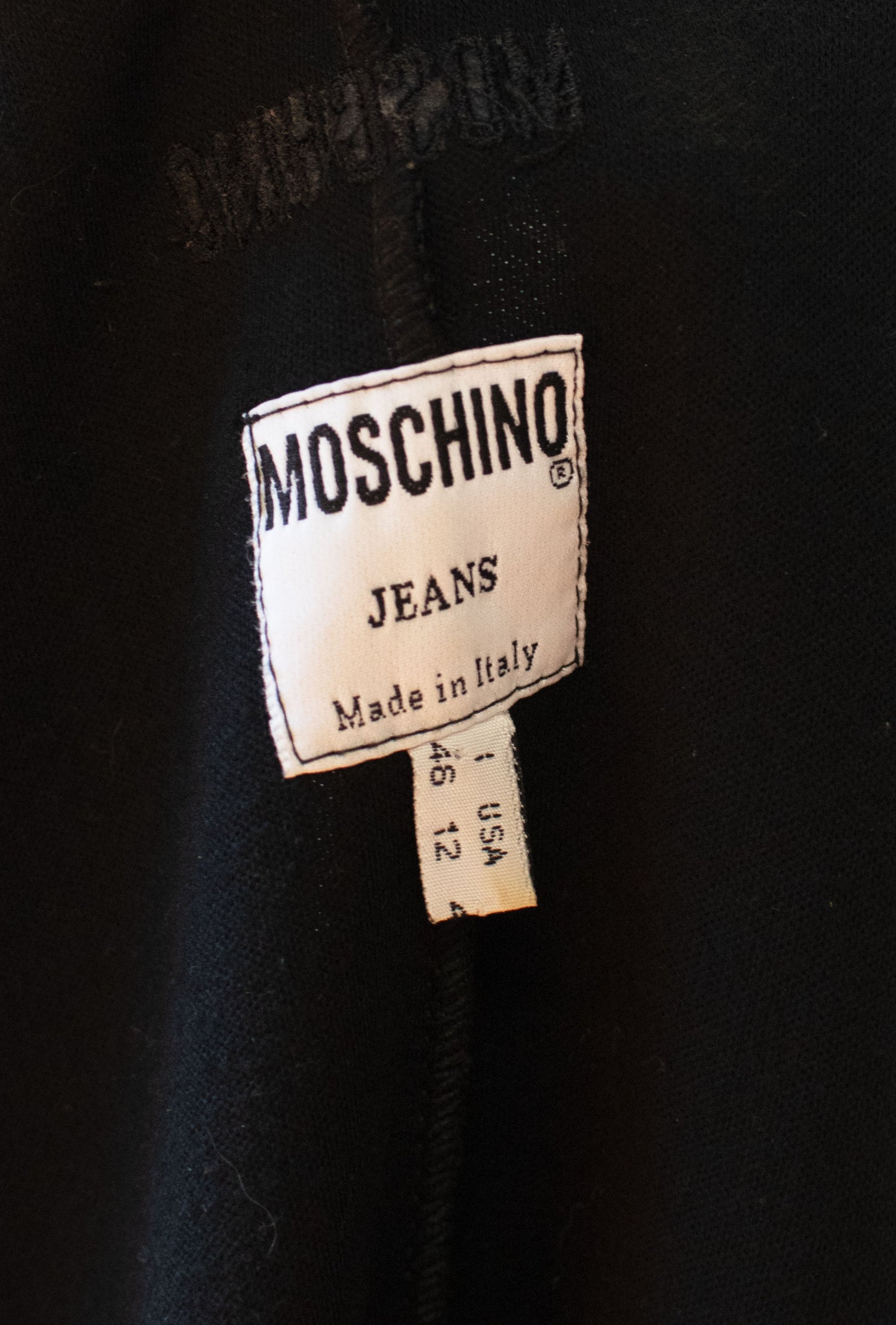 1990s Black & White Dress | Moschino Jeans