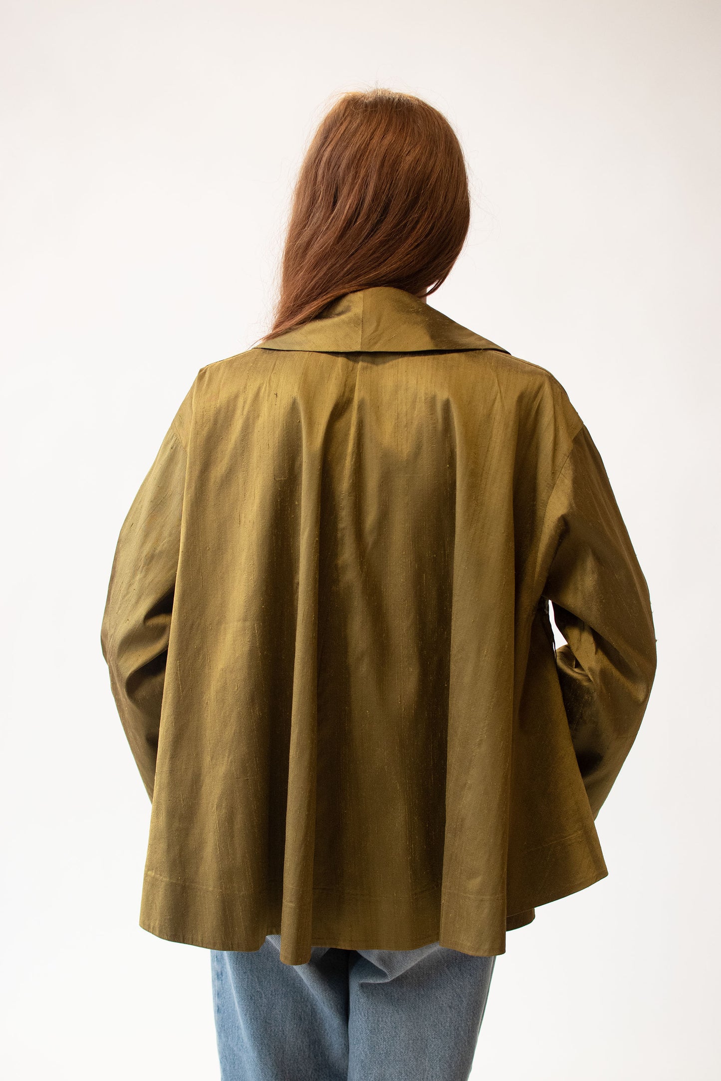 Green Silk Jacket | Romeo Gigli SS1990