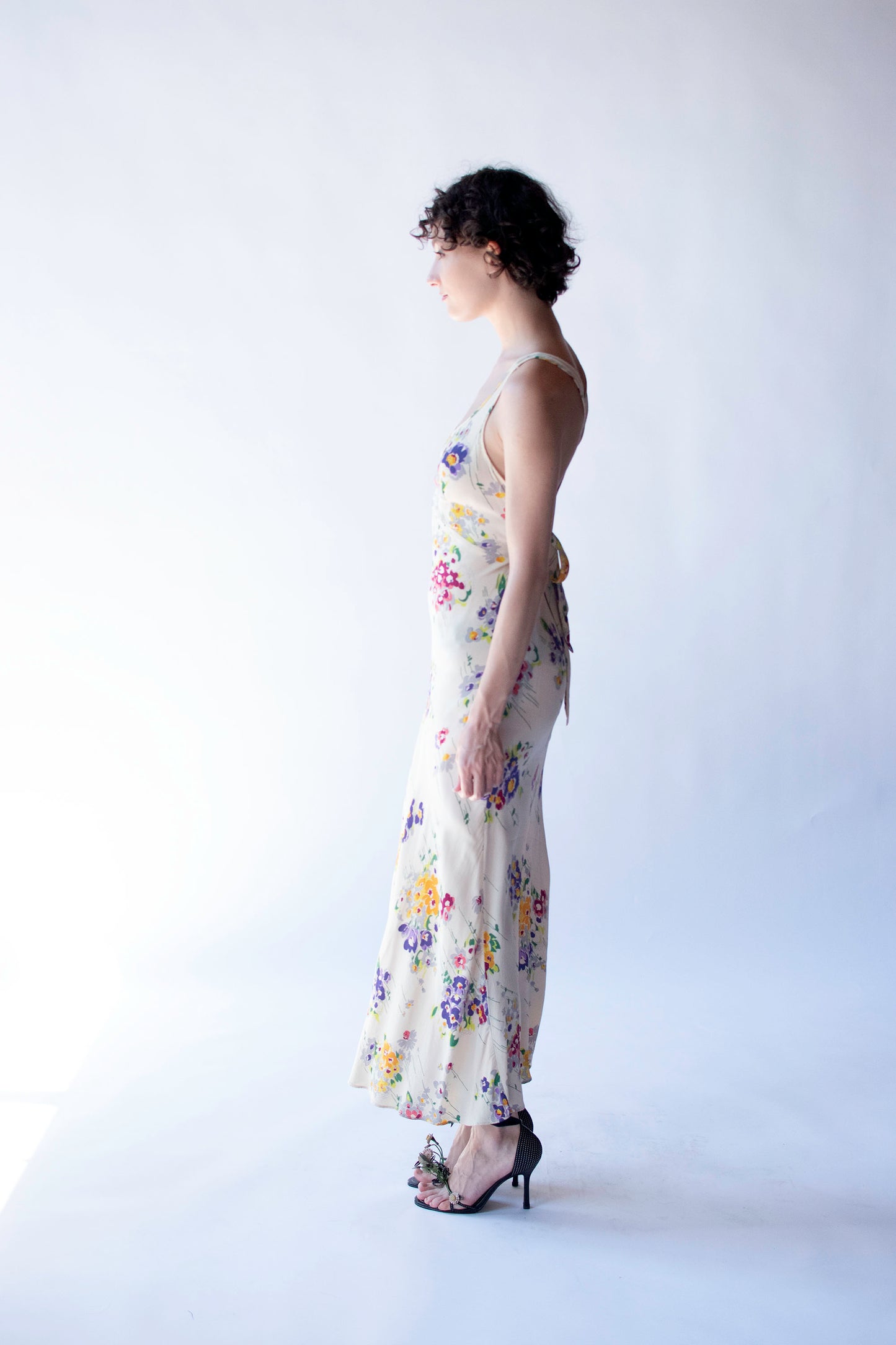 1990s Floral Print Dress | Betsey Johnson