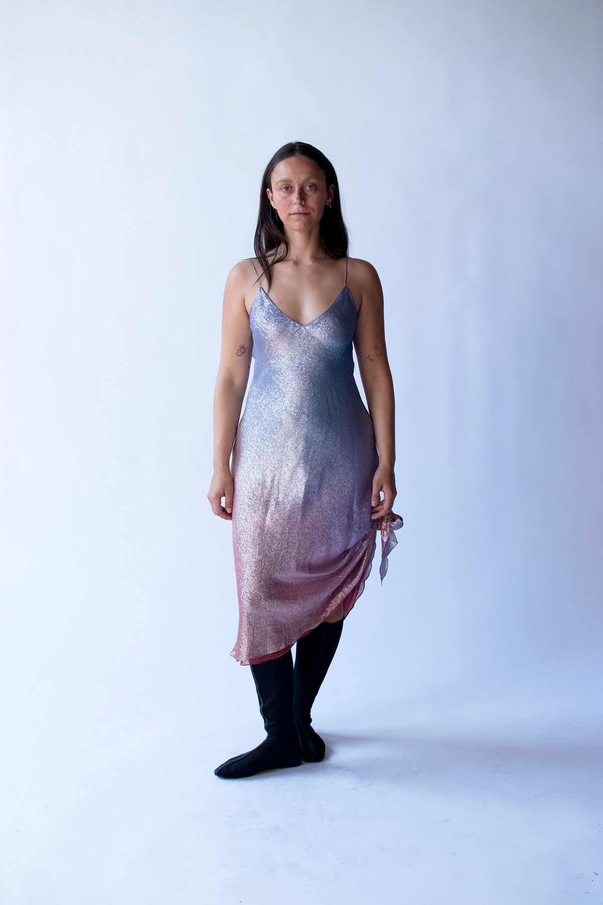 Ombre Lurex Dress | Judy Hornby