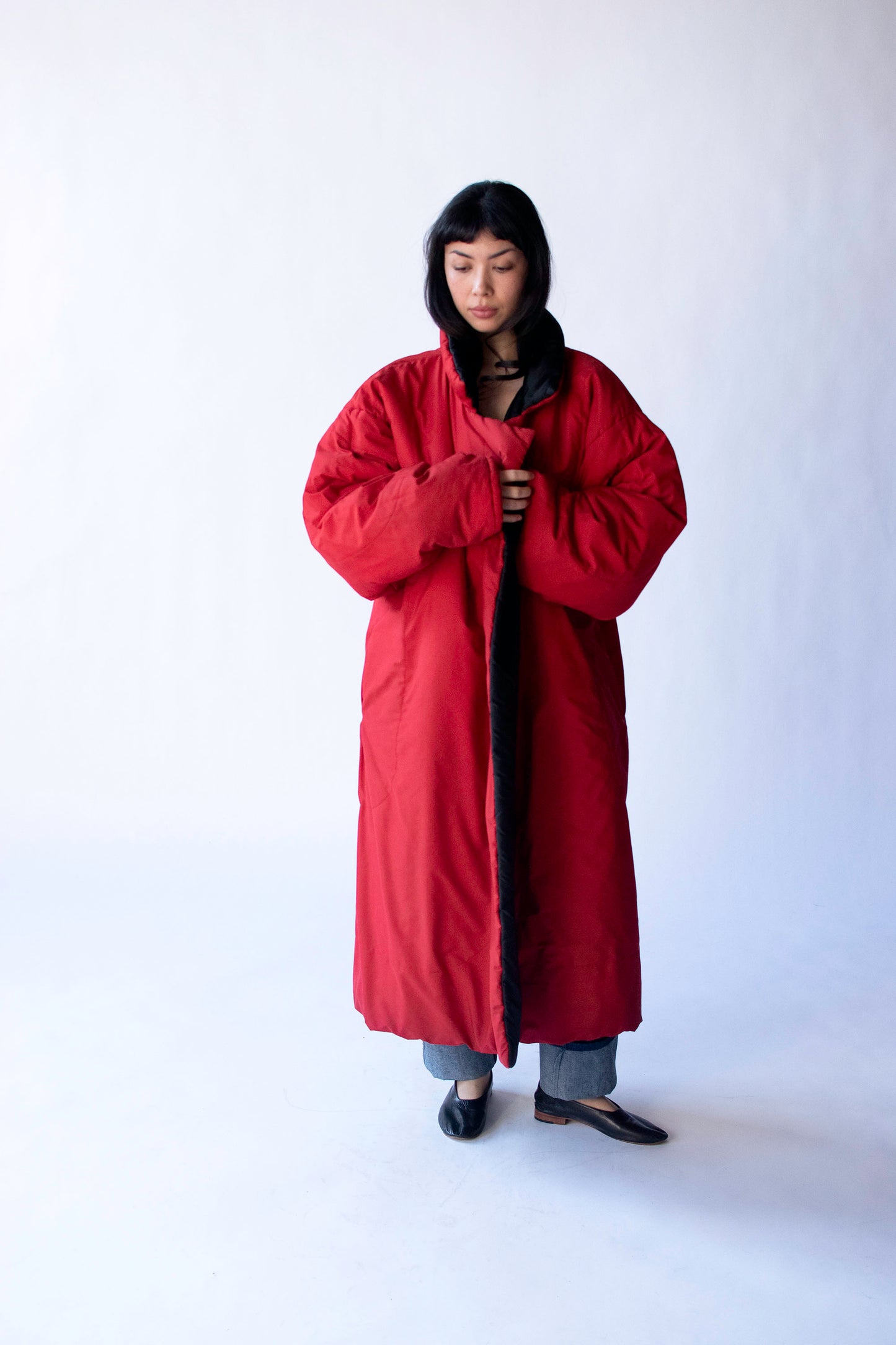 1980s Reversible Sleeping Bag Coat | Norma Kamali