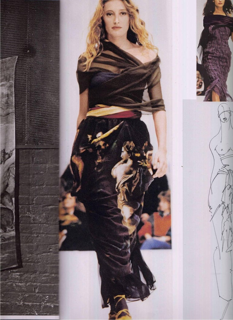 Renaissance Painting Silk Scarf | Dolce & Gabbana