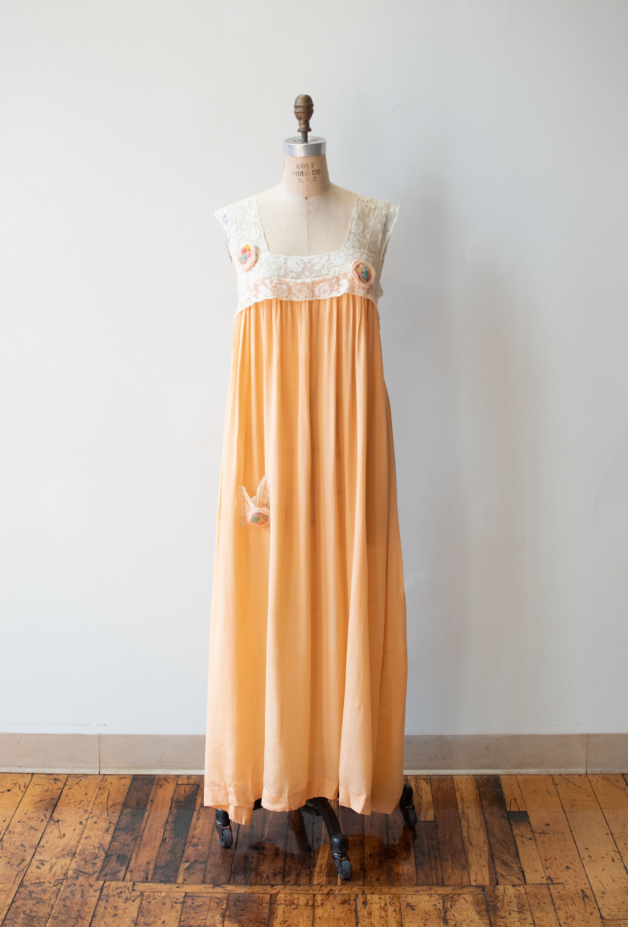 Silk 2024 vintage nightgown