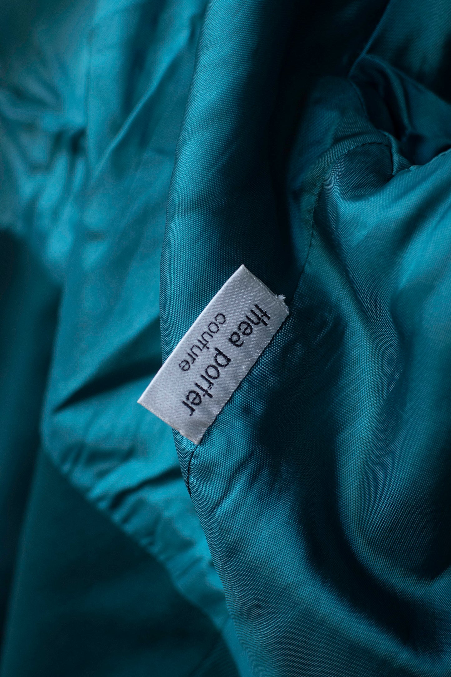 Hooded Green Jacket | Thea Porter