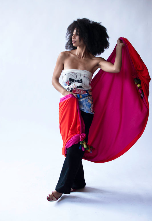 Fruit Shawl | Isabel Canovas