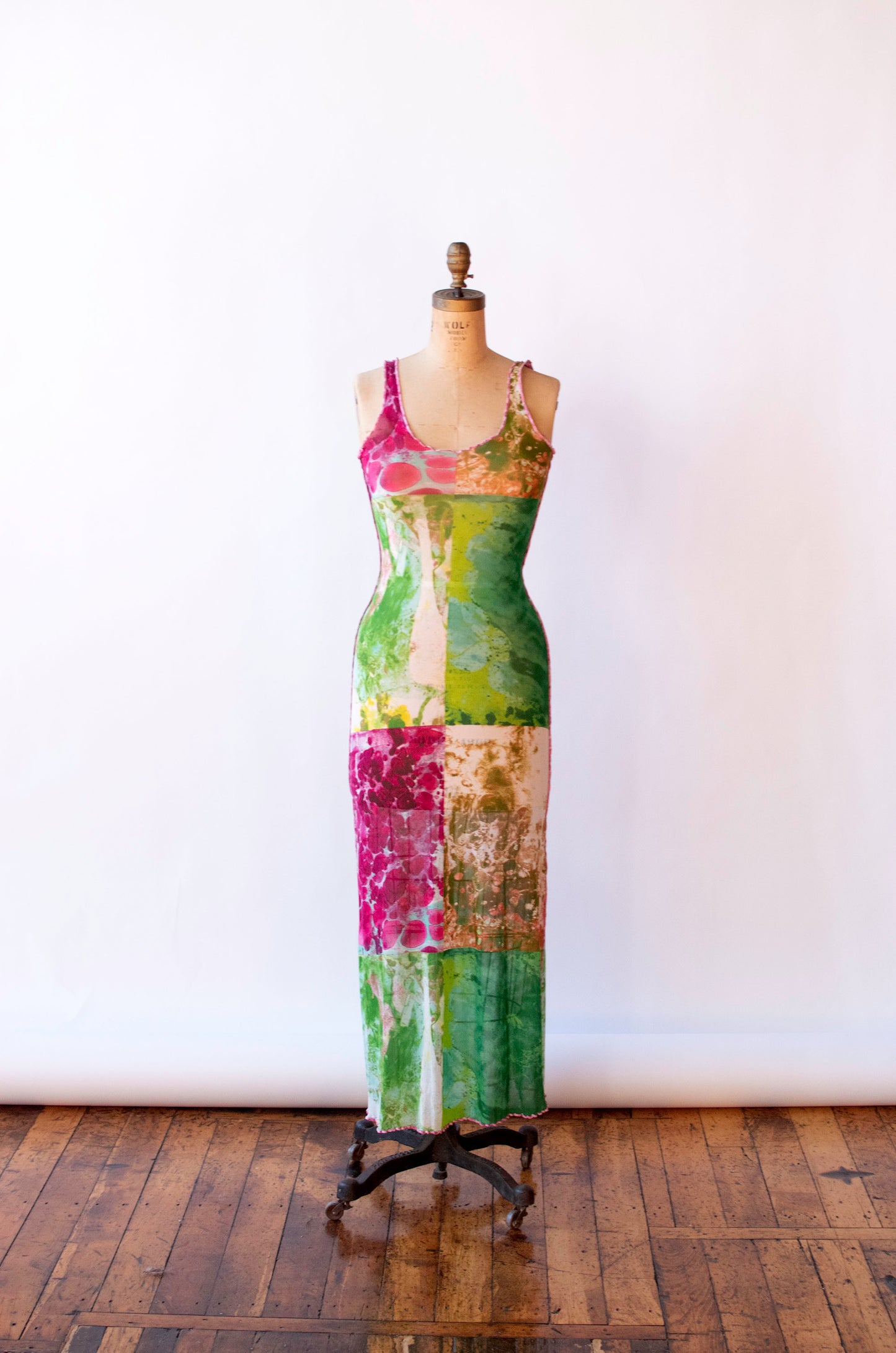 Bacteria Print Mesh Dress | Jean Paul Gaultier SS 2000