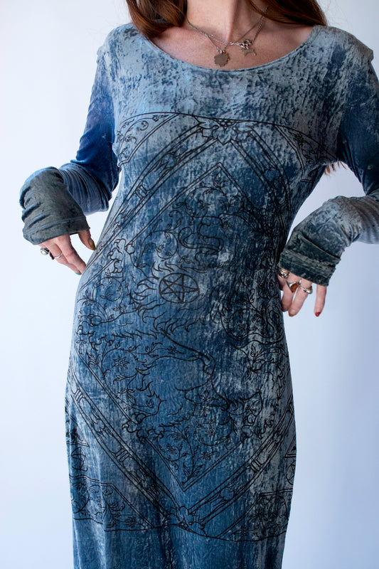 Crushed Velvet Dress | People of the Labyrinths