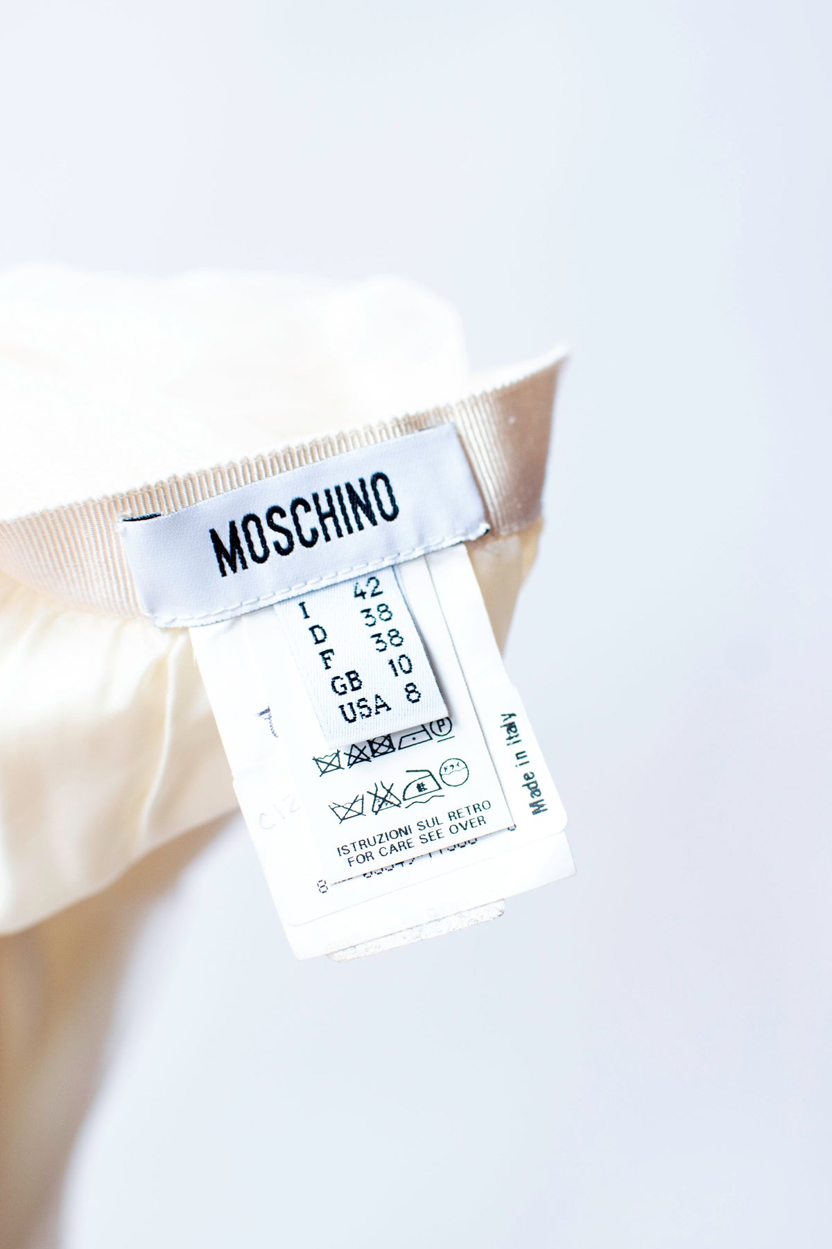 Cream Tulle Skirt | Moschino