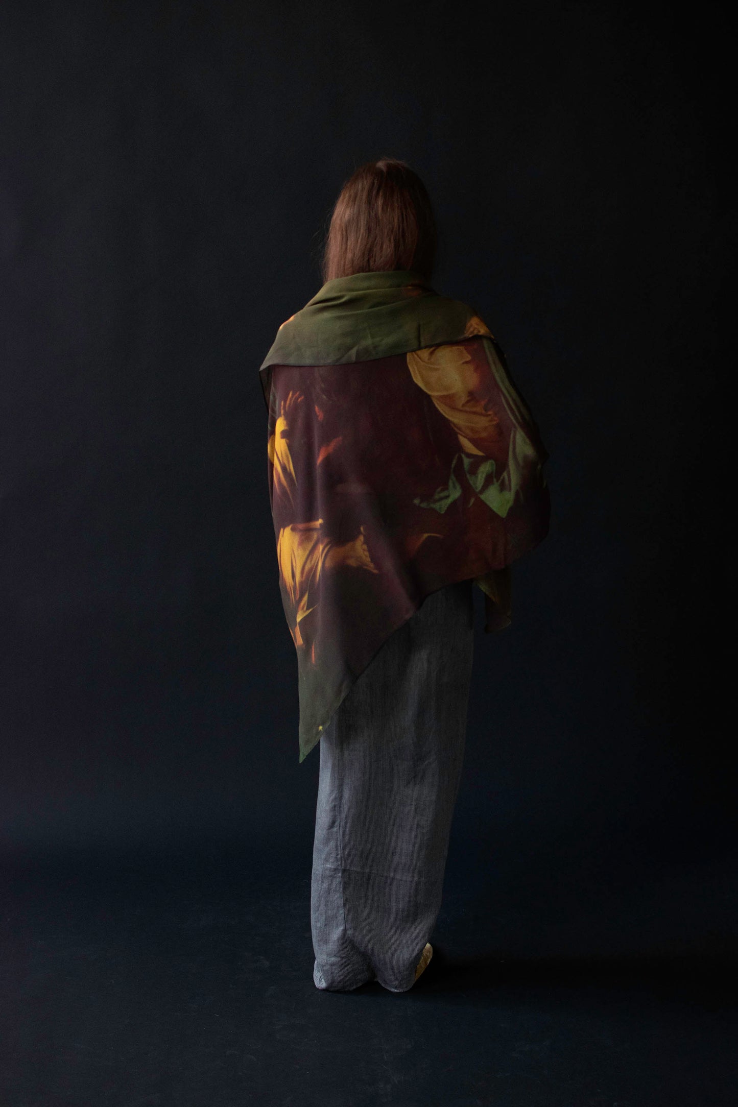 Renaissance Painting Silk Scarf | Dolce & Gabbana