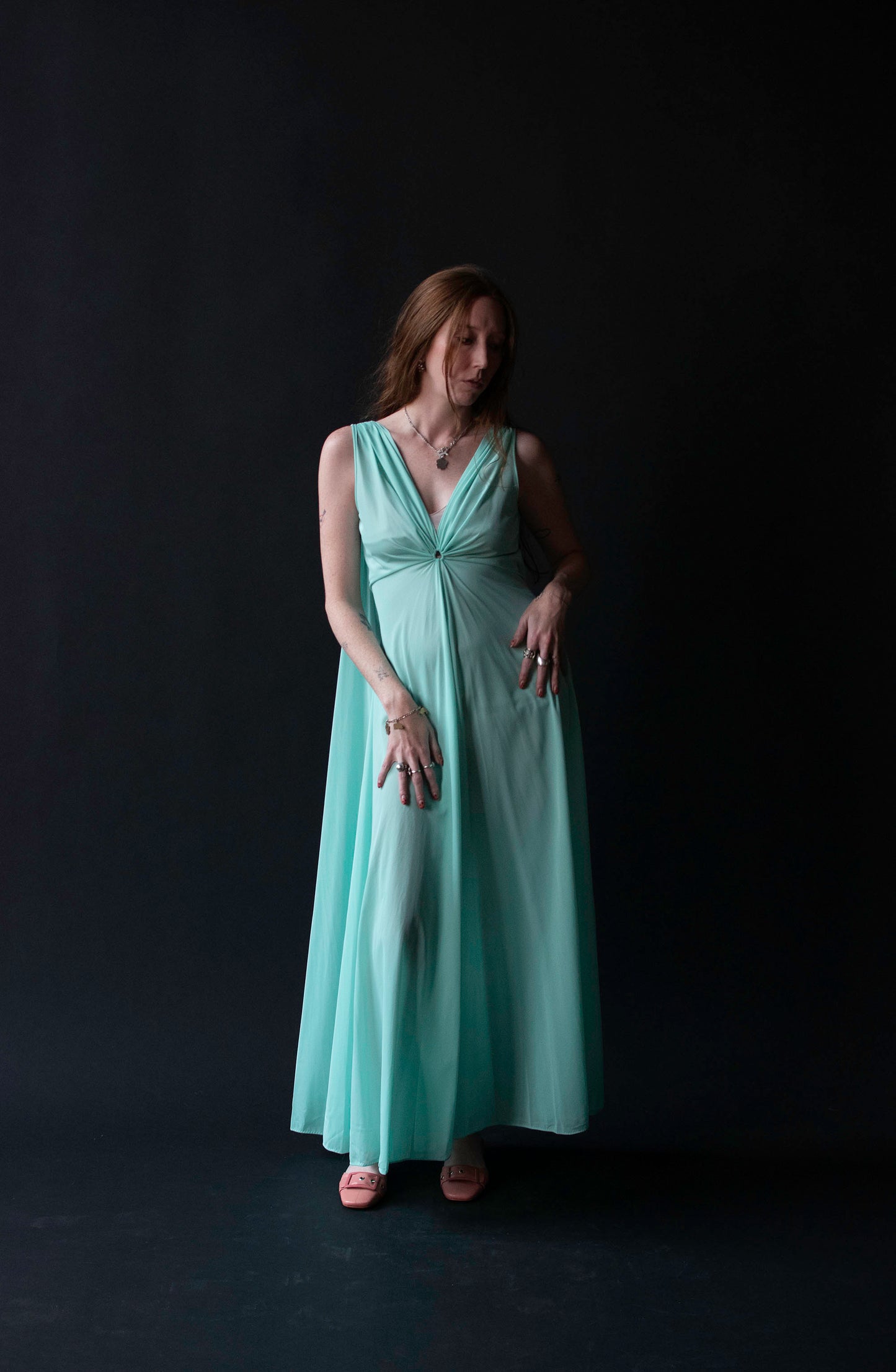 Mint Peignoir | Claire Sandra by Lucie Ann Beverly Hills