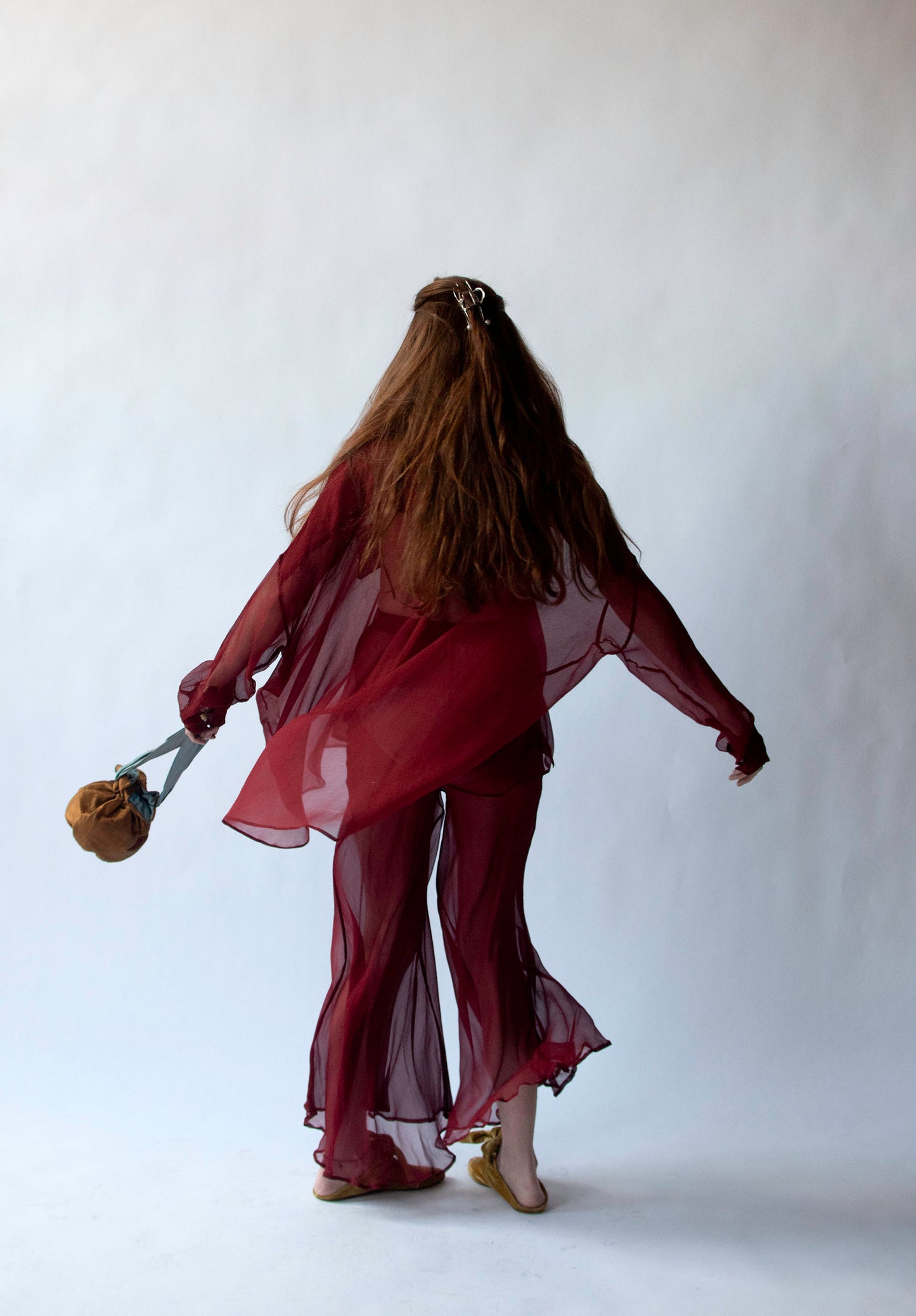 Billowy Chiffon Shirt | Romeo Gigli 1992