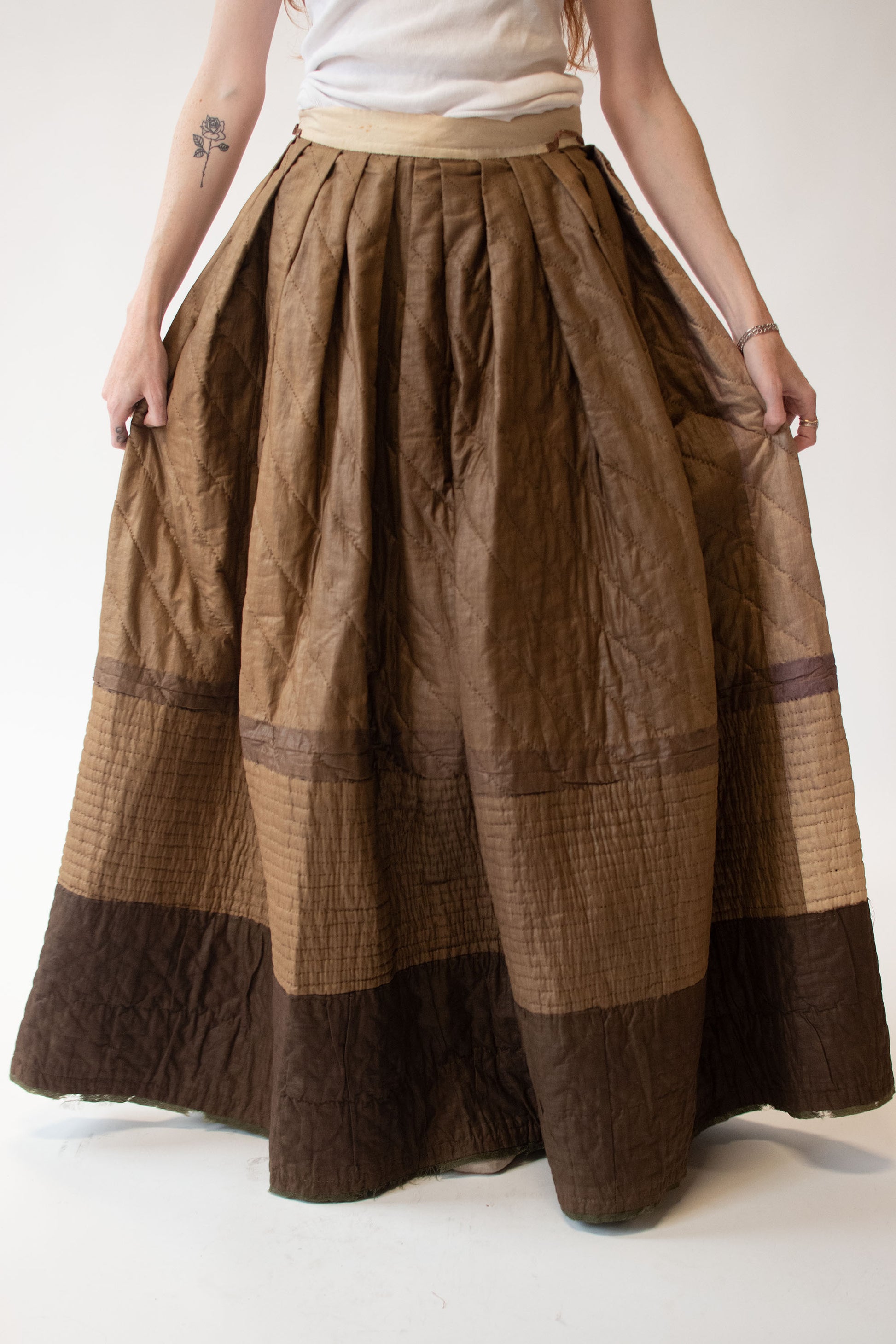 Buy HAUTELOOK Women's Pure Cotton Petticoat with Interlock Sewing