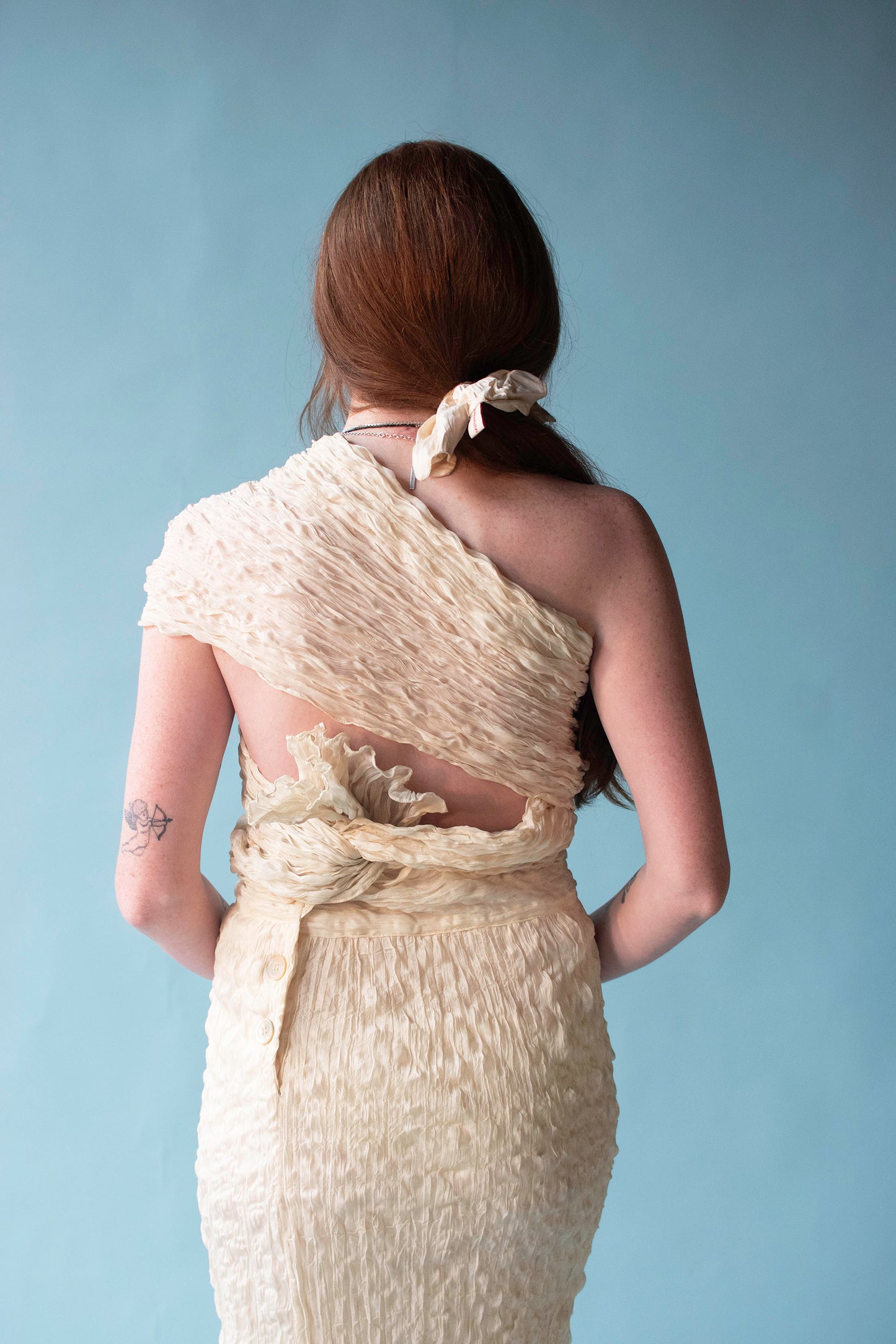 Plisse Convertible Dress / Skirt | Romeo Gigli SS 1994