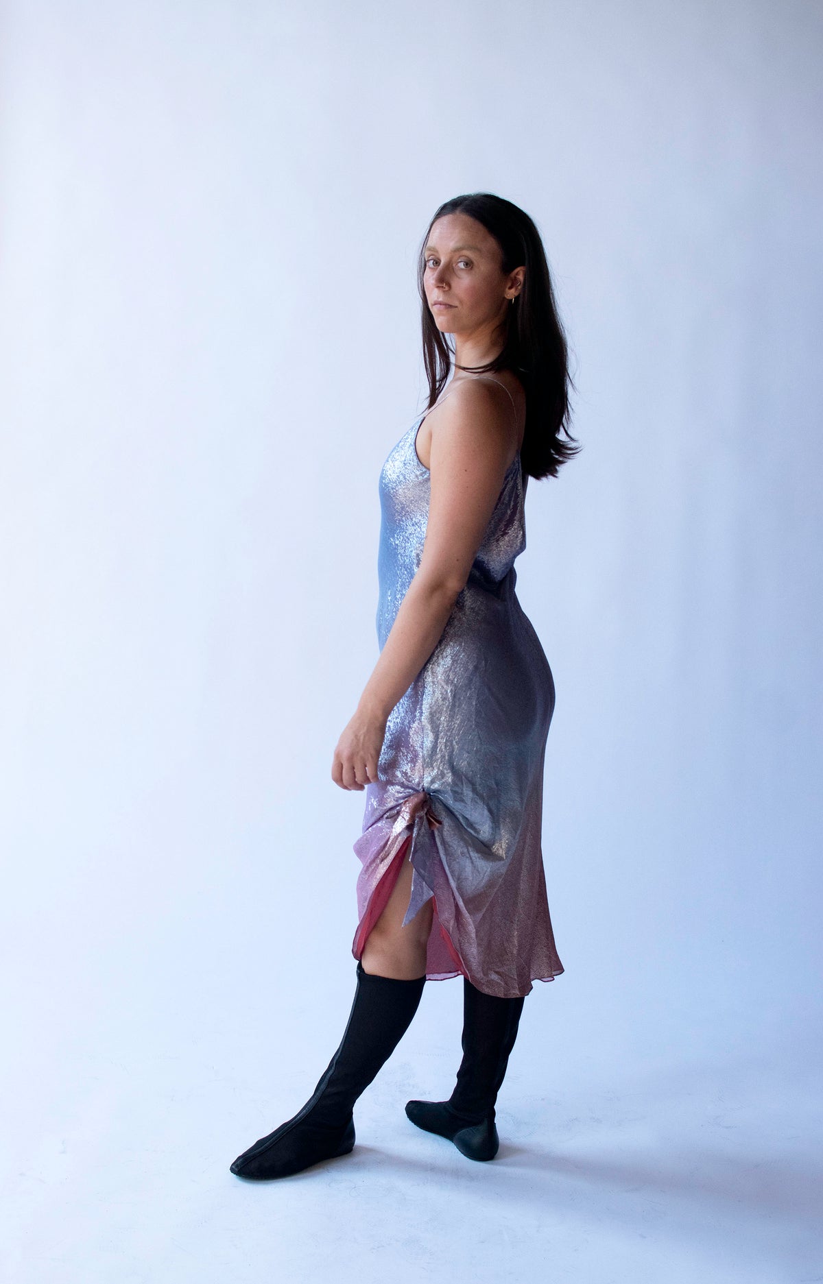 Ombre Lurex Dress | Judy Hornby