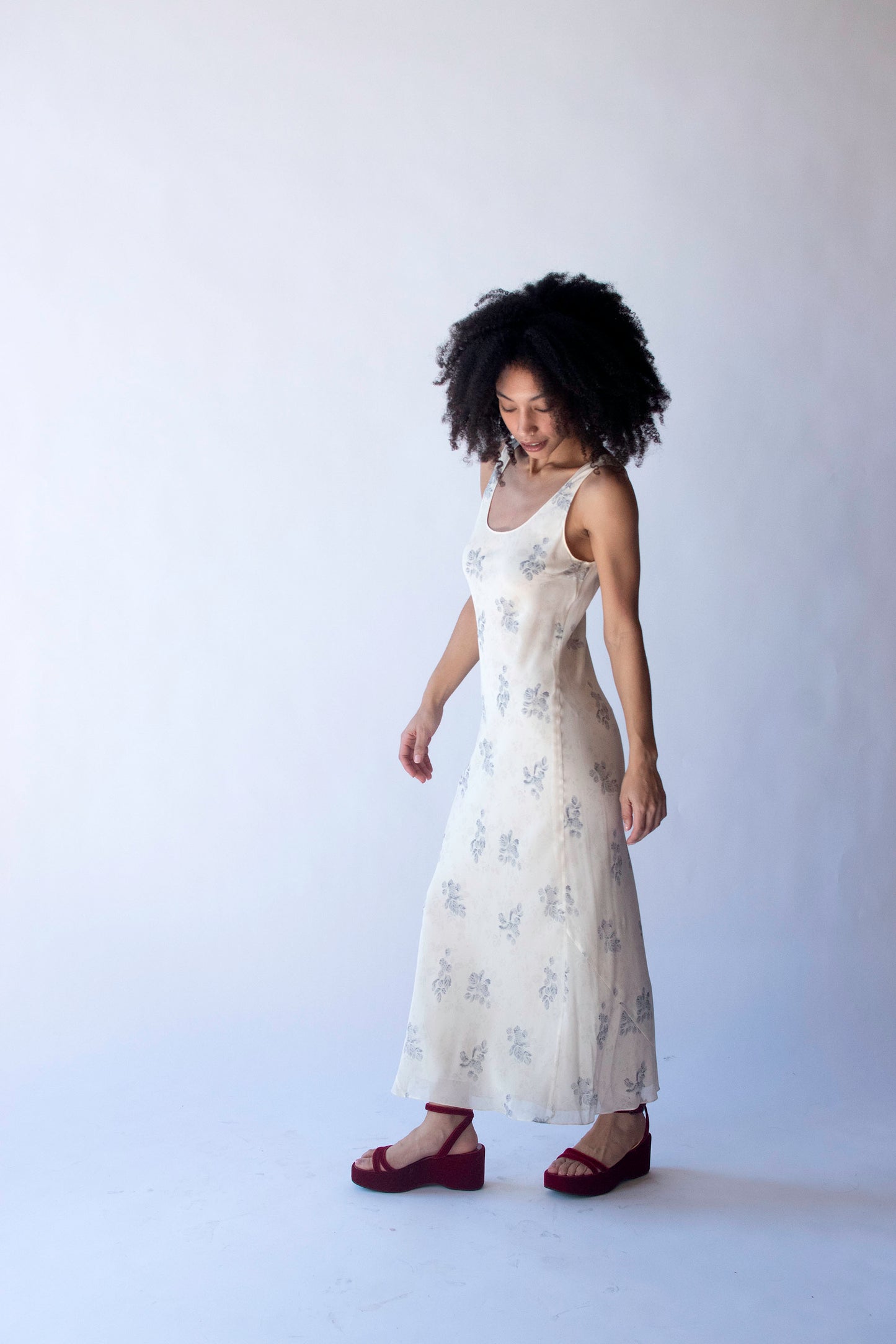 1990s Silk Dress | Calvin Klein Collection