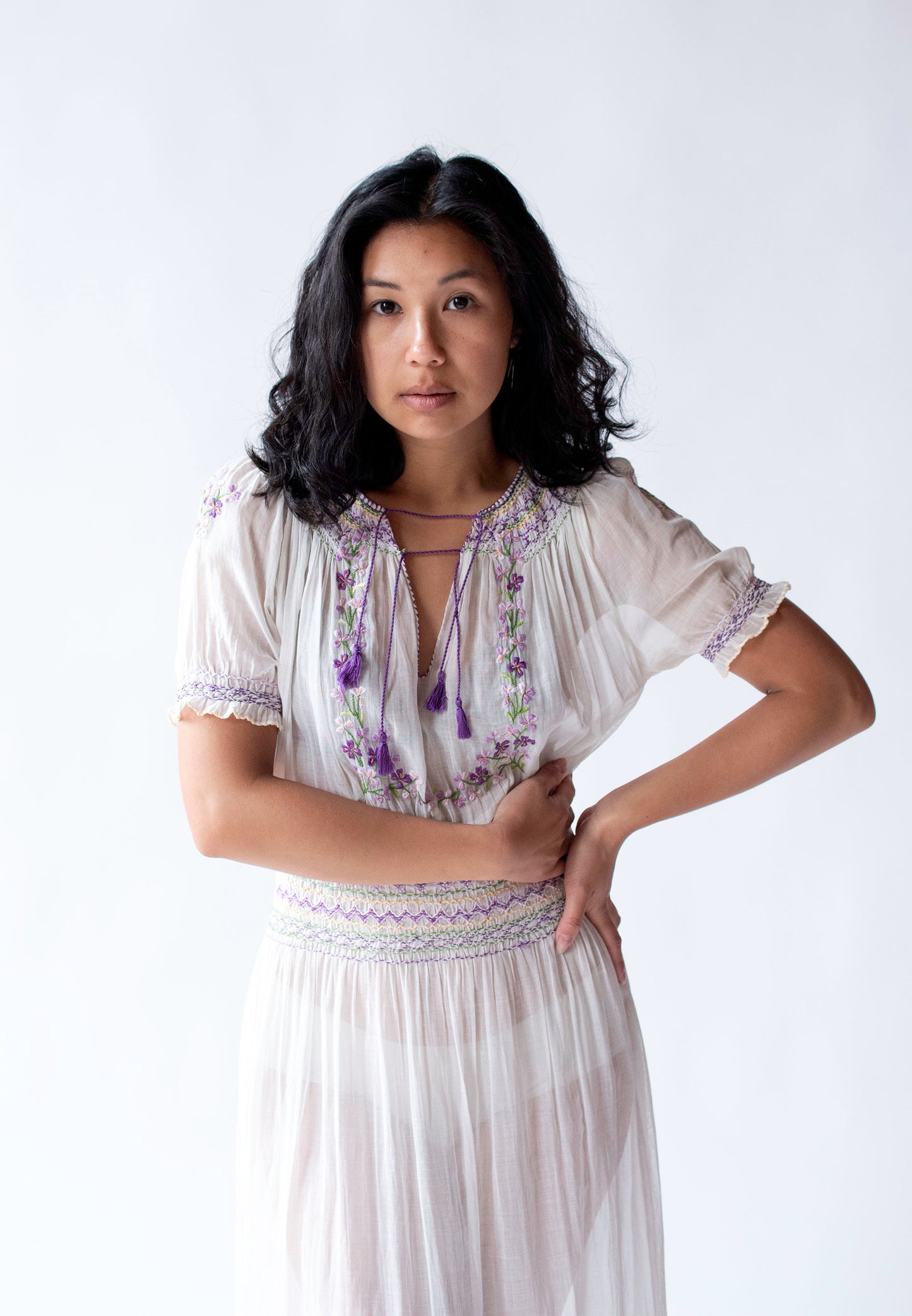 1930s Hungarian Embroidered Dress Female Hysteria Vintage 1930s Hungarian Embroidered Dress Female Hysteria Vintage