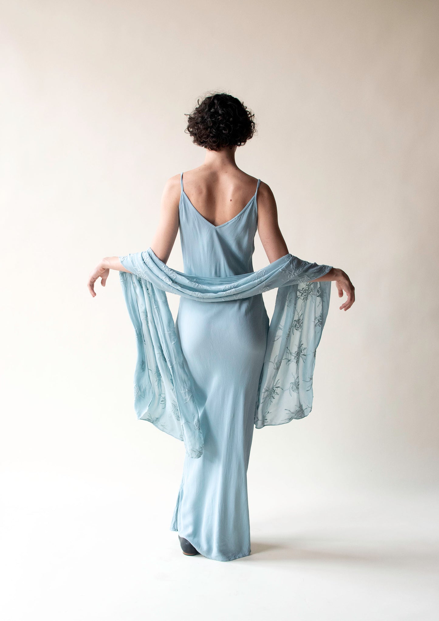 1990s Pale Blue Dress | Ghost