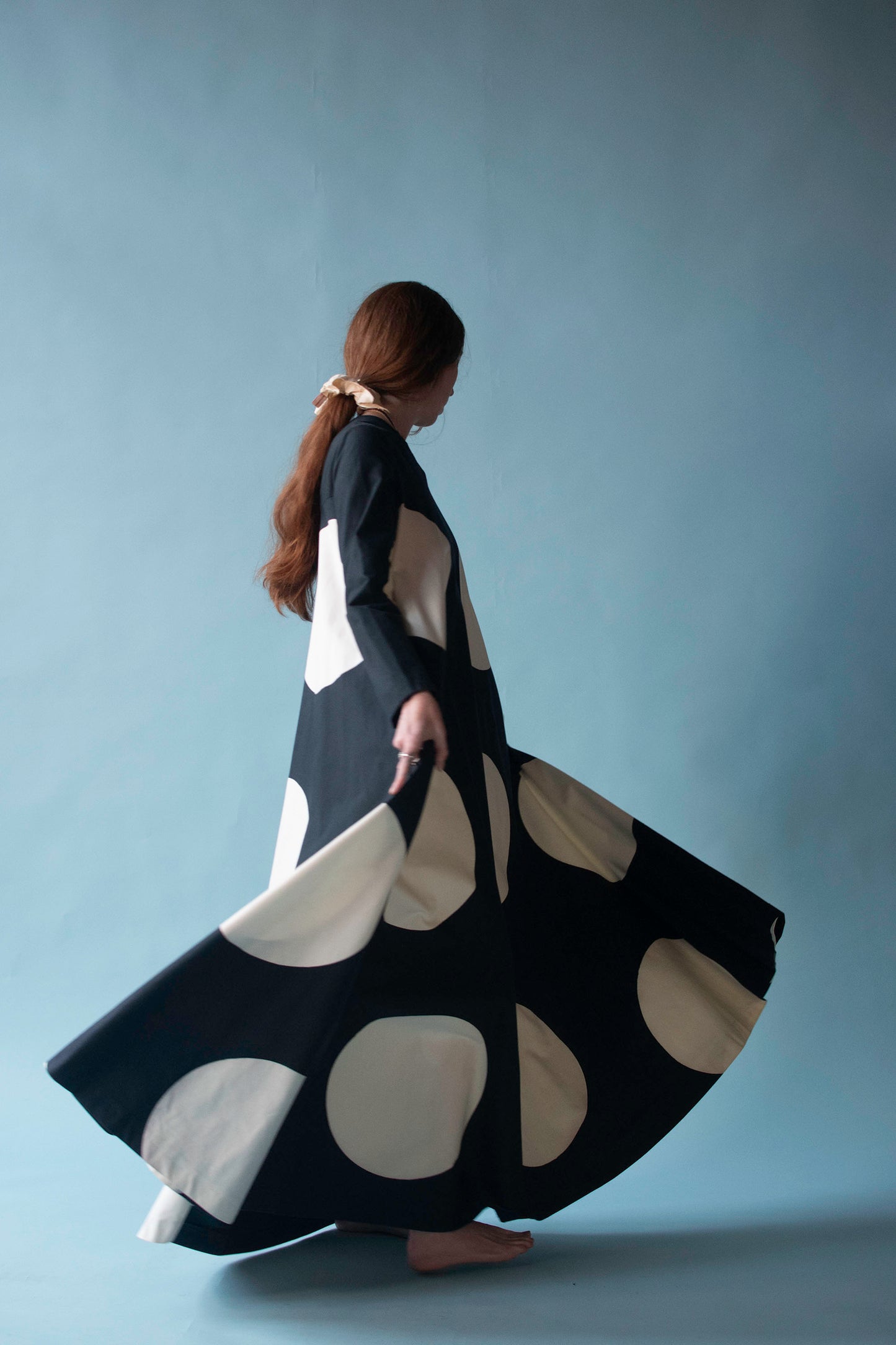 1970s Polka Dot Dress | Vuokko