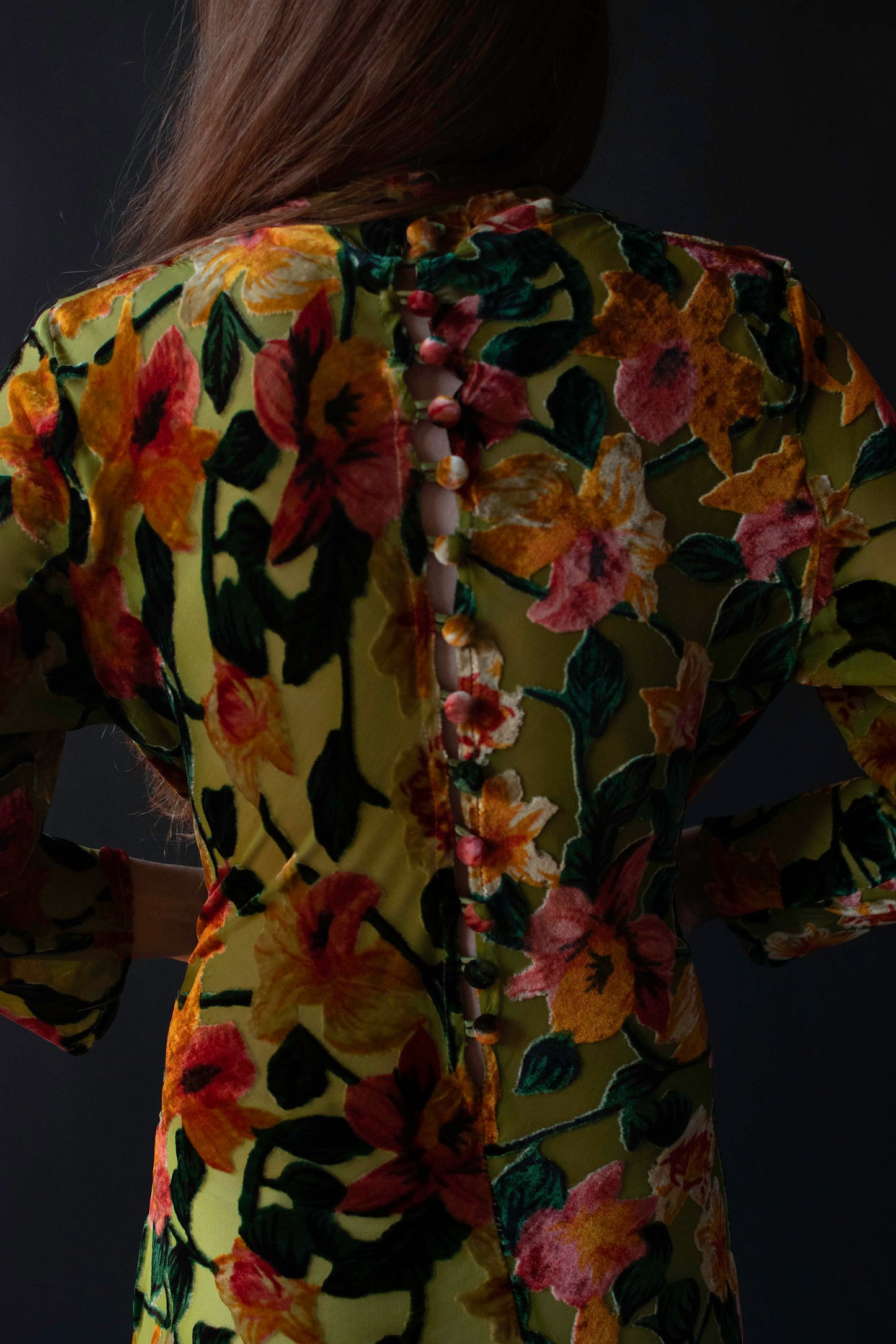 1990s Devoré Dress | Laureano Beverly Hills
