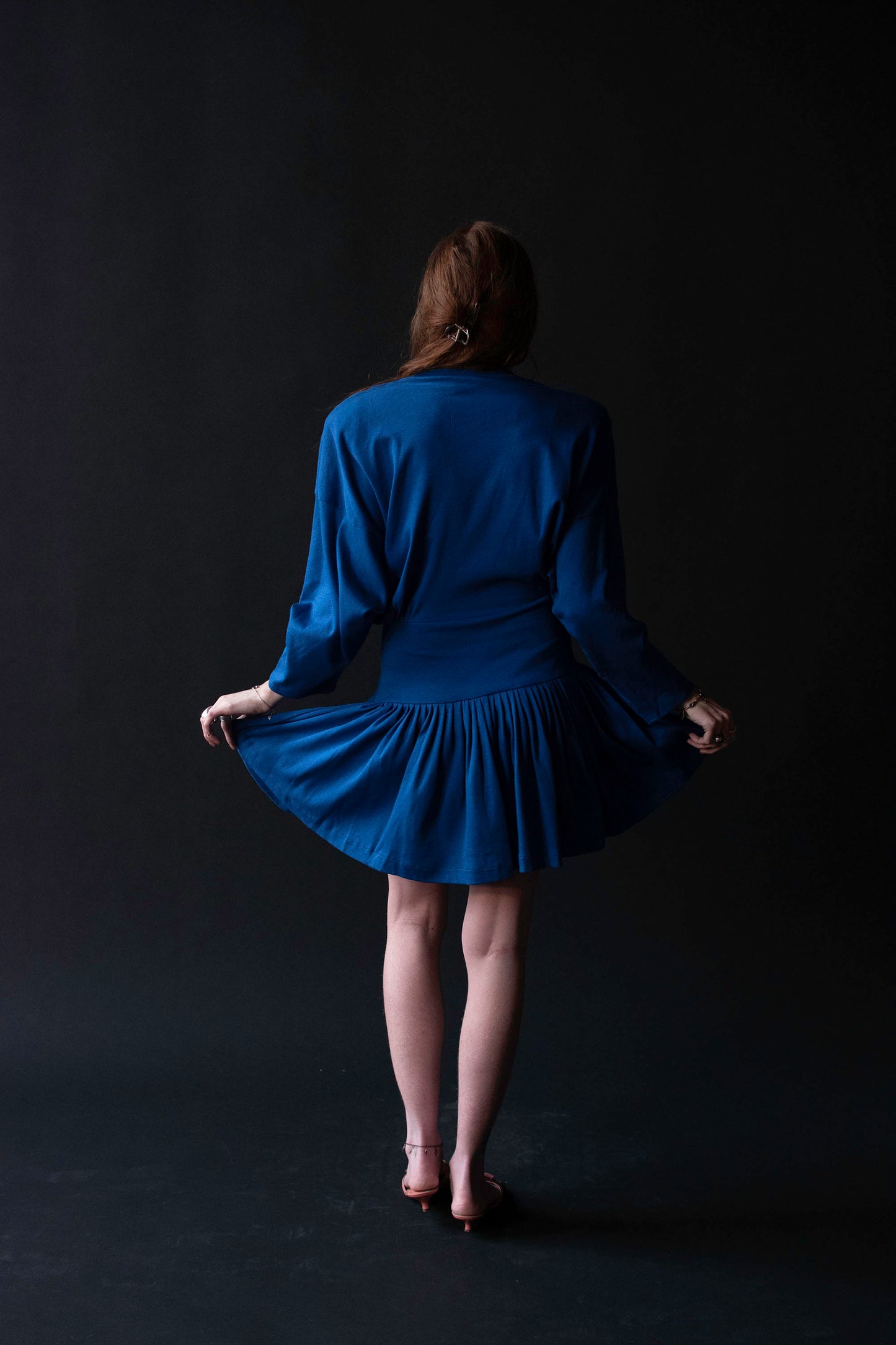 Cobalt Jersey Dress | Norma Kamali