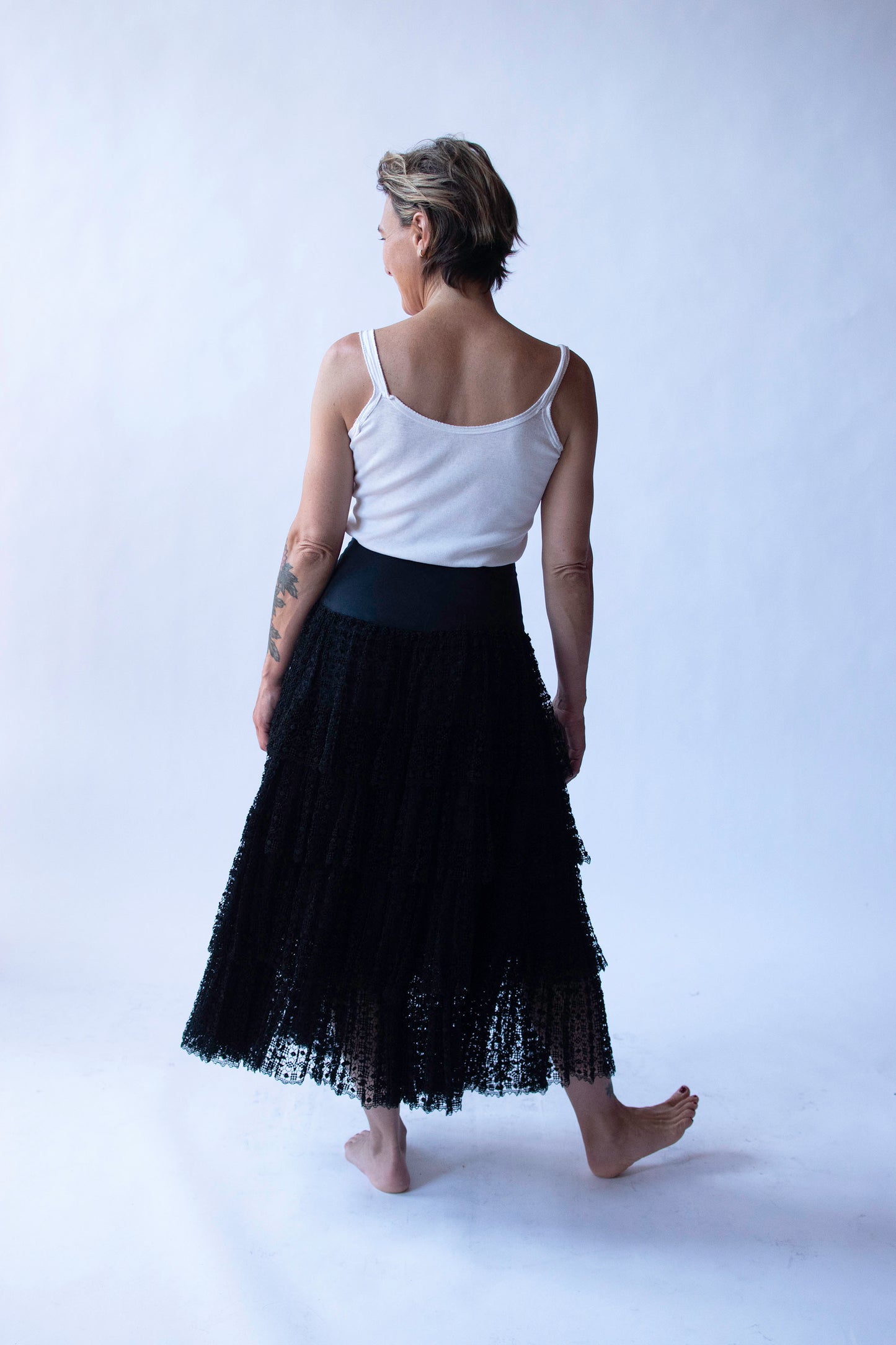 Lace Skirt | Romeo Gigli for Callaghan 1990