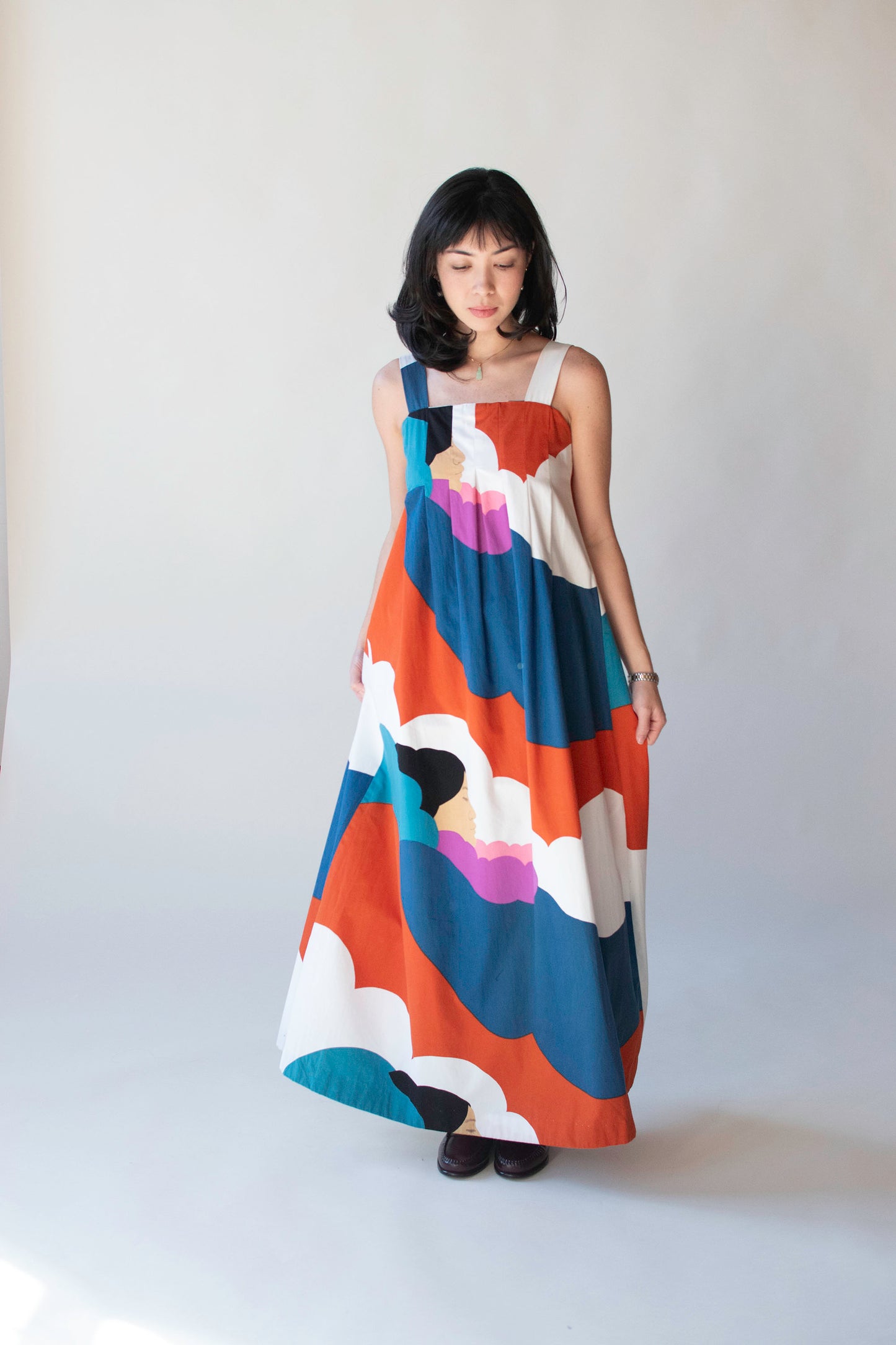 Pegge Hopper Print Dress | Tahiti Imports