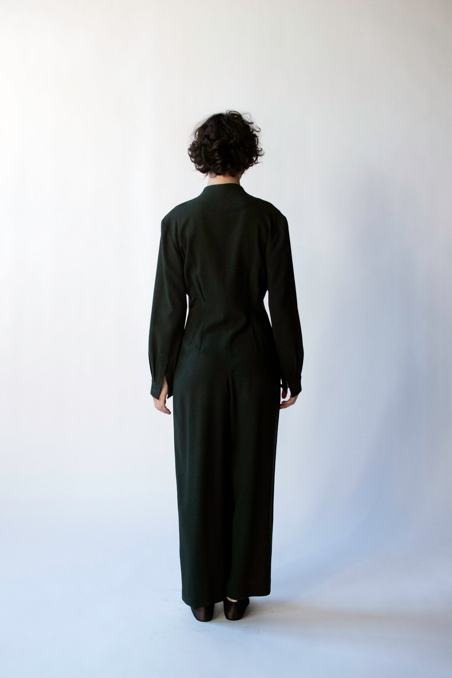 Dark Green Jumpsuit | Emmanuelle Khanh
