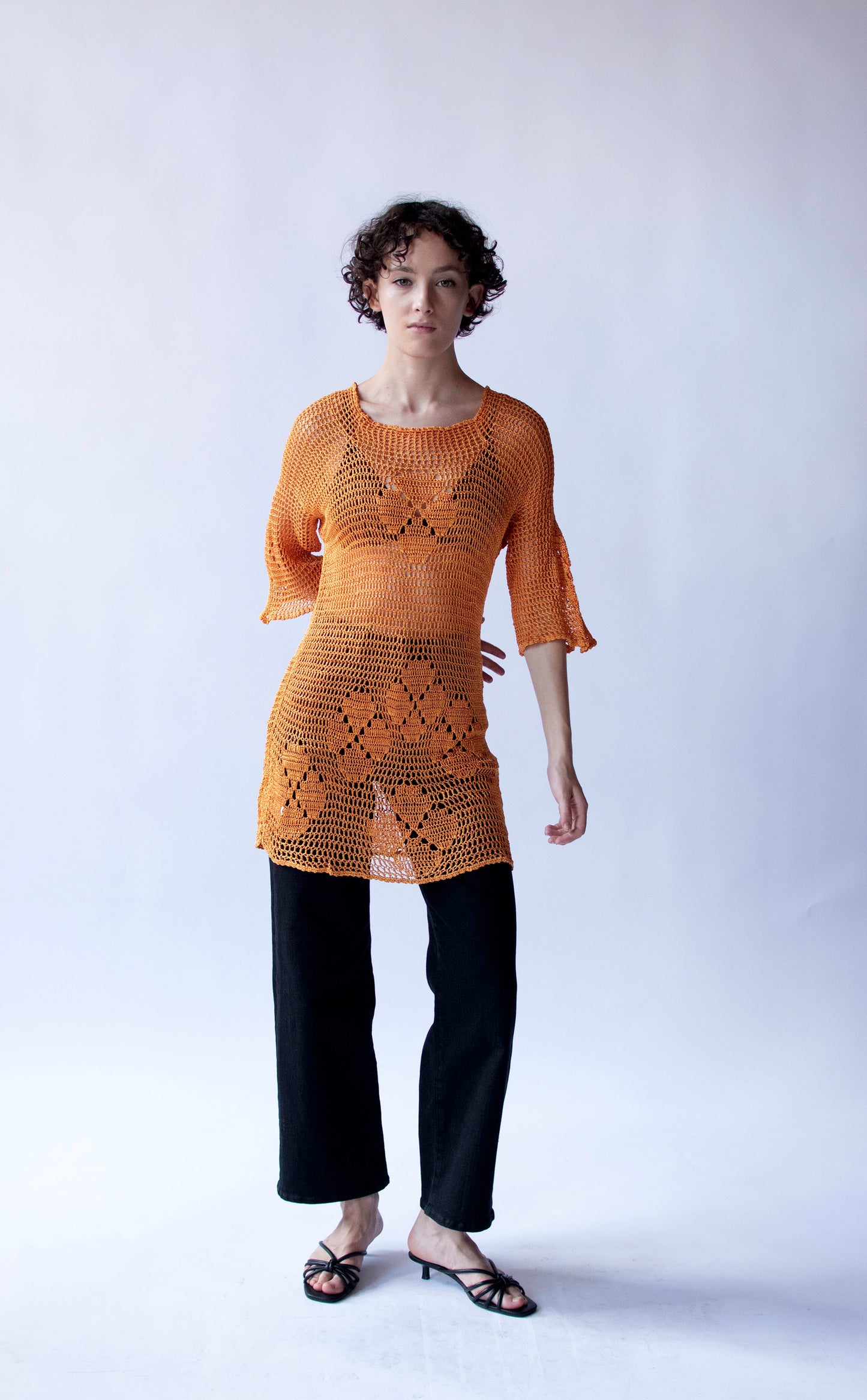 Sherbert Crochet Tunic | Moschino Cheap and Chic