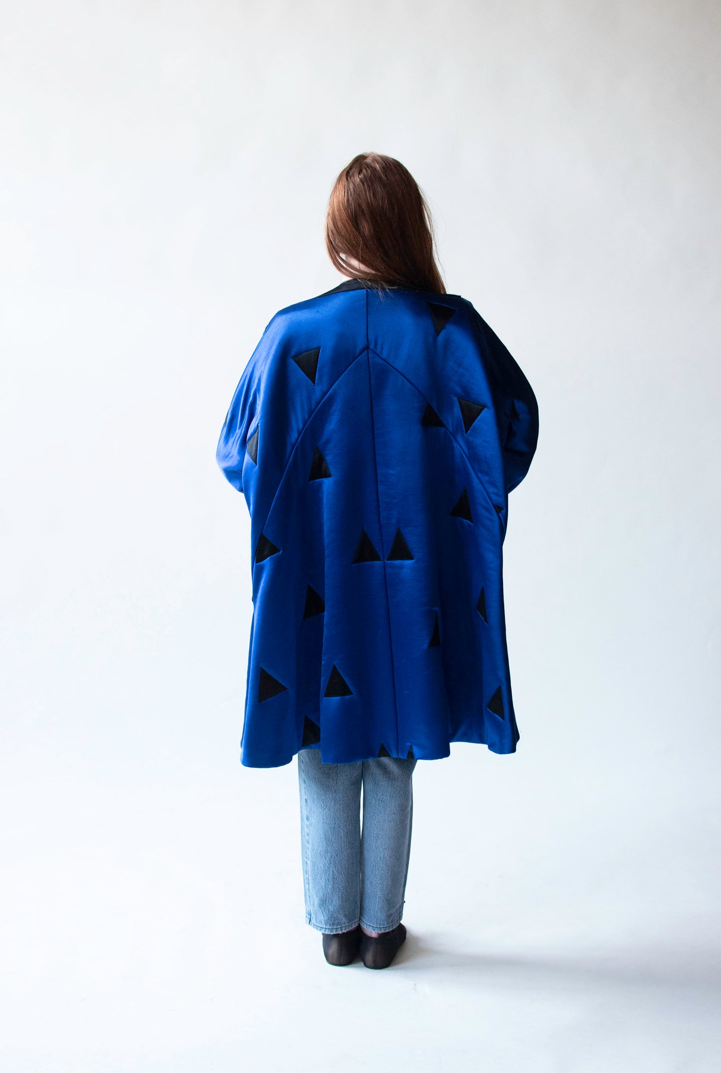 Cobalt Blue Coat | Geoffrey Beene