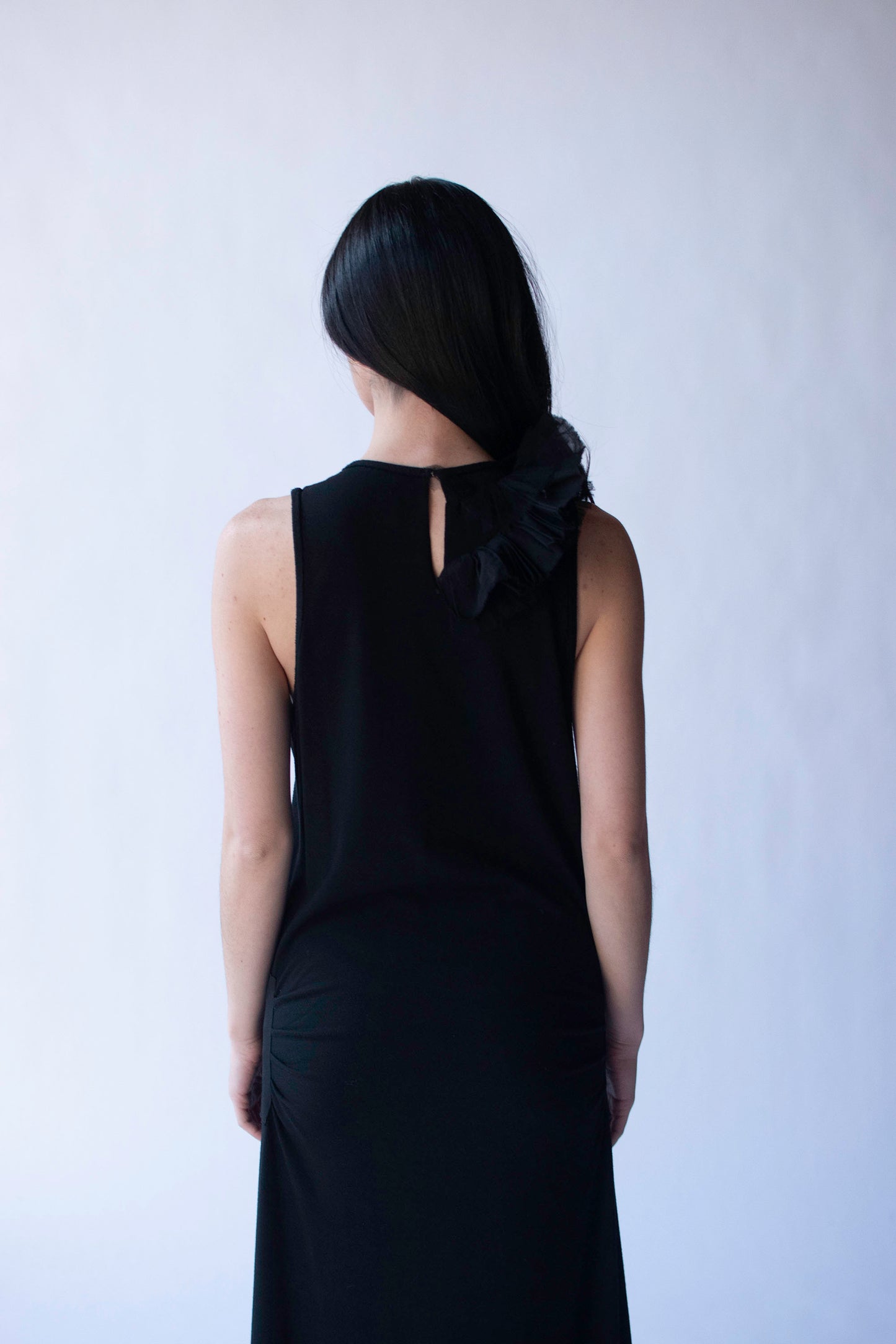 Ruffled Trim Dress | Rozae Nichols