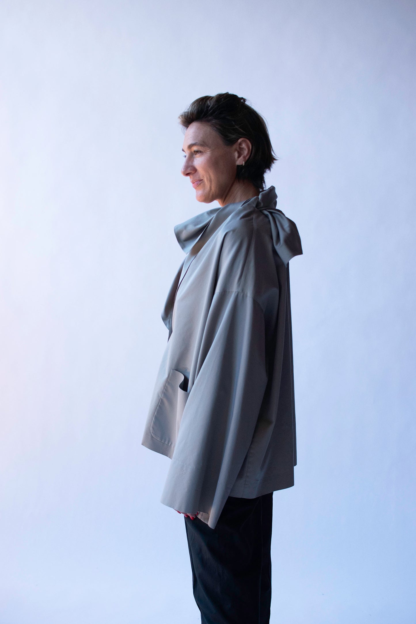 Dove Gray Jacket | Romeo Gigli Gray 1989