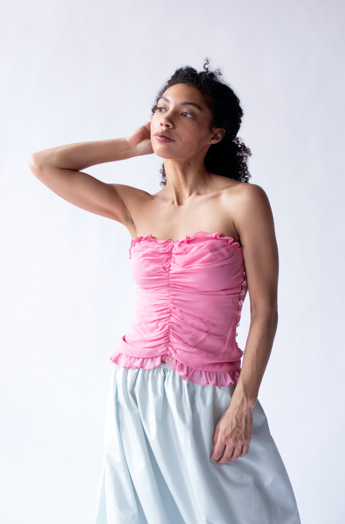Pink Silk Top | Tuleh SS 2004