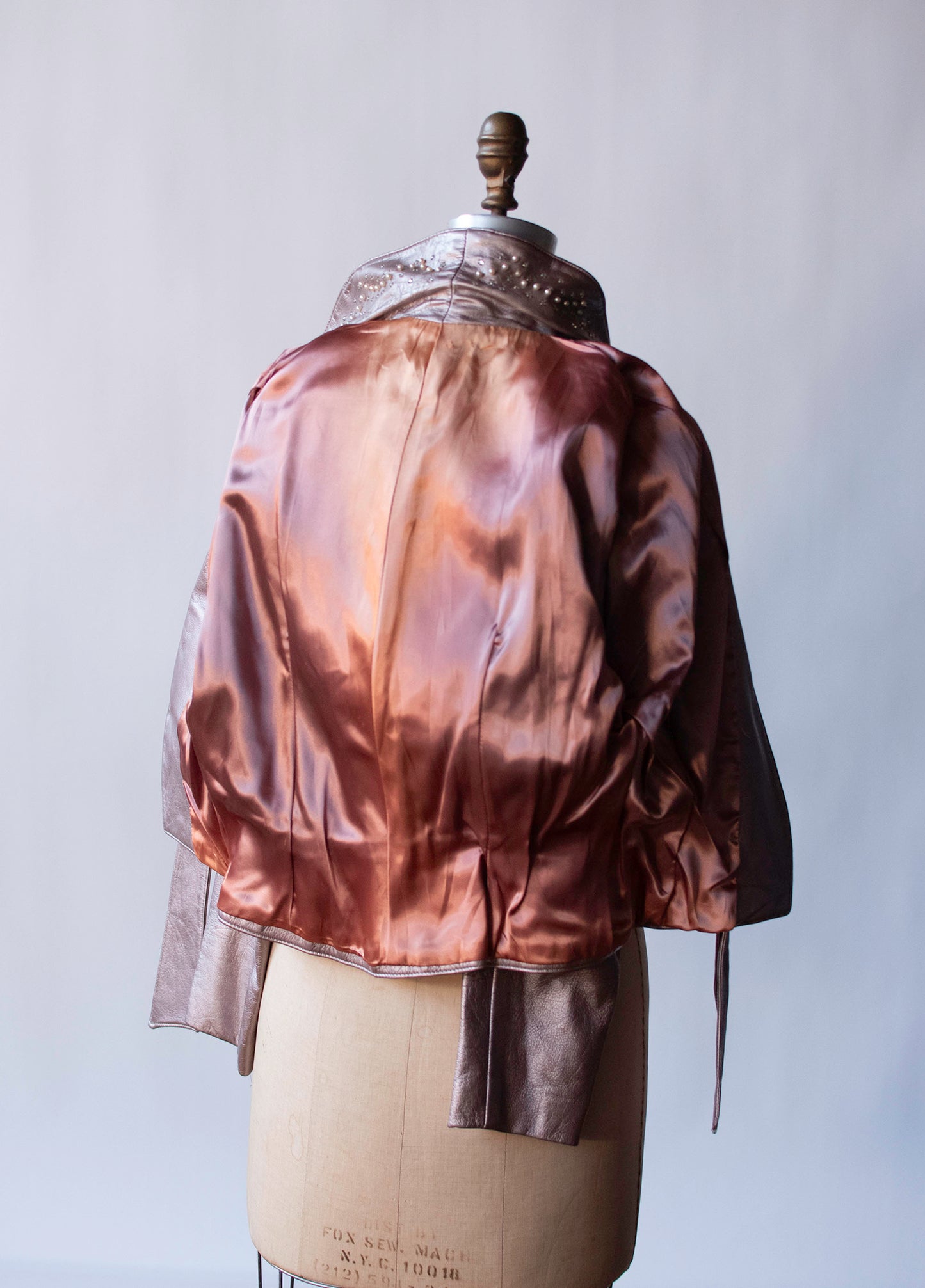 1980s Metallic Pink Jacket
