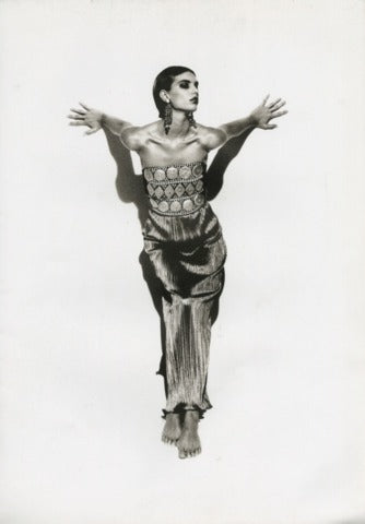 Silver Plisse Dress | Helen Storey 1988
