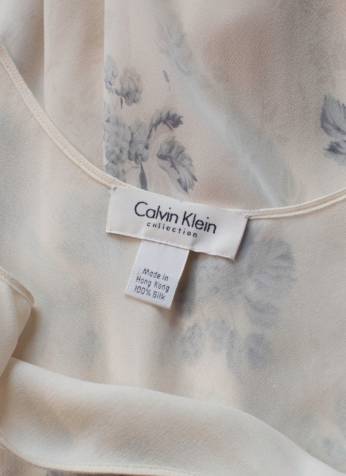1990s Silk Dress | Calvin Klein Collection