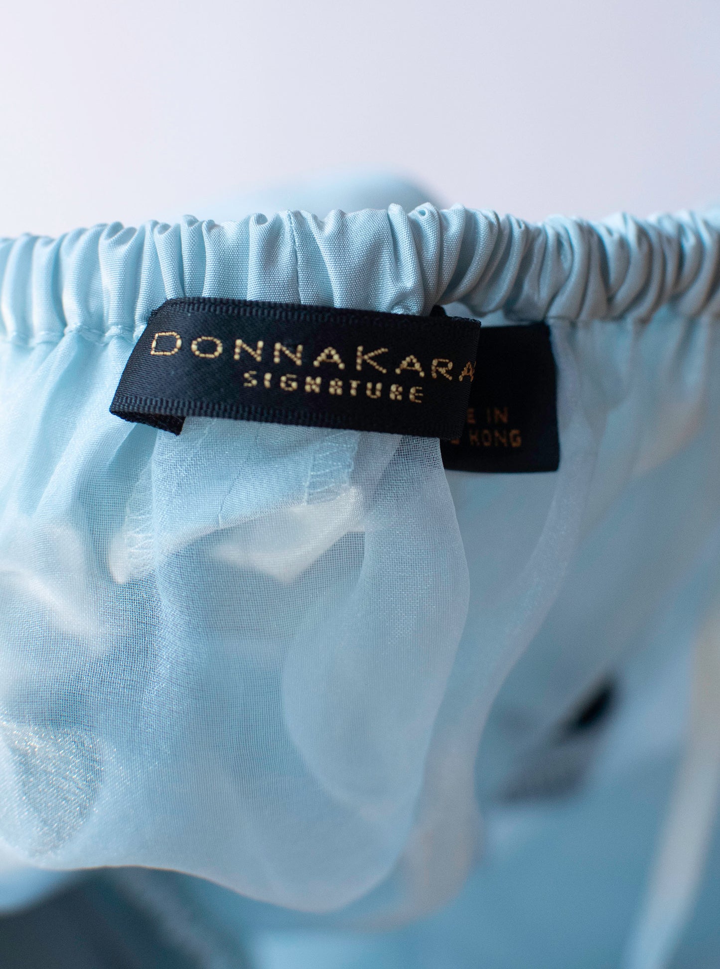 Pale Blue Bubble Skirt | Donna Karan SS 1999