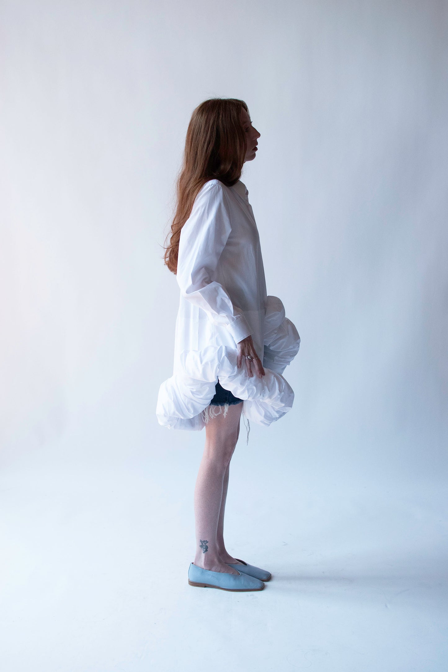 Ruffled Hem Shirt | Comme Des Garcons 2021