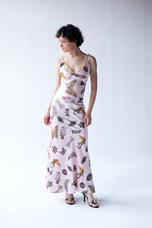 Jewel Print Dress | Roberto Cavalli AW 2002