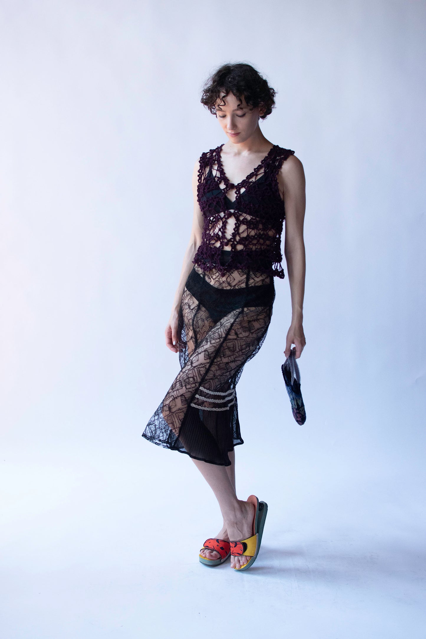 Sheer Black Skirt | Voyage Invest in the Original!