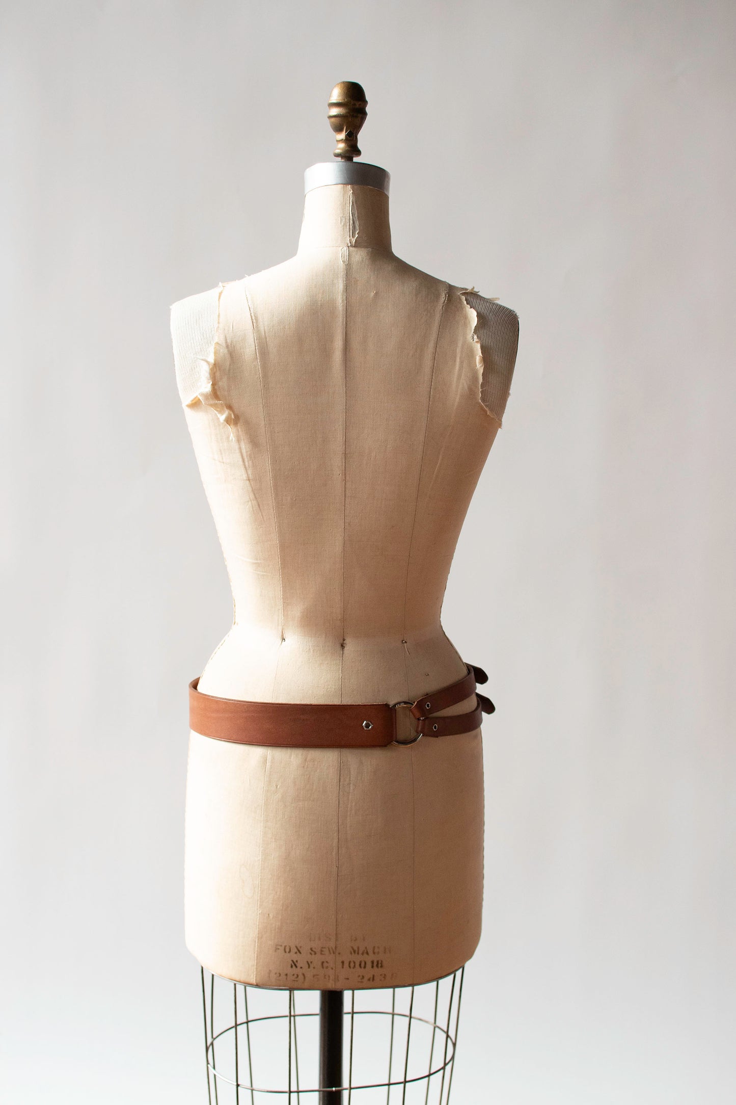 Brown Leather O-Ring Belt | Ralph Lauren