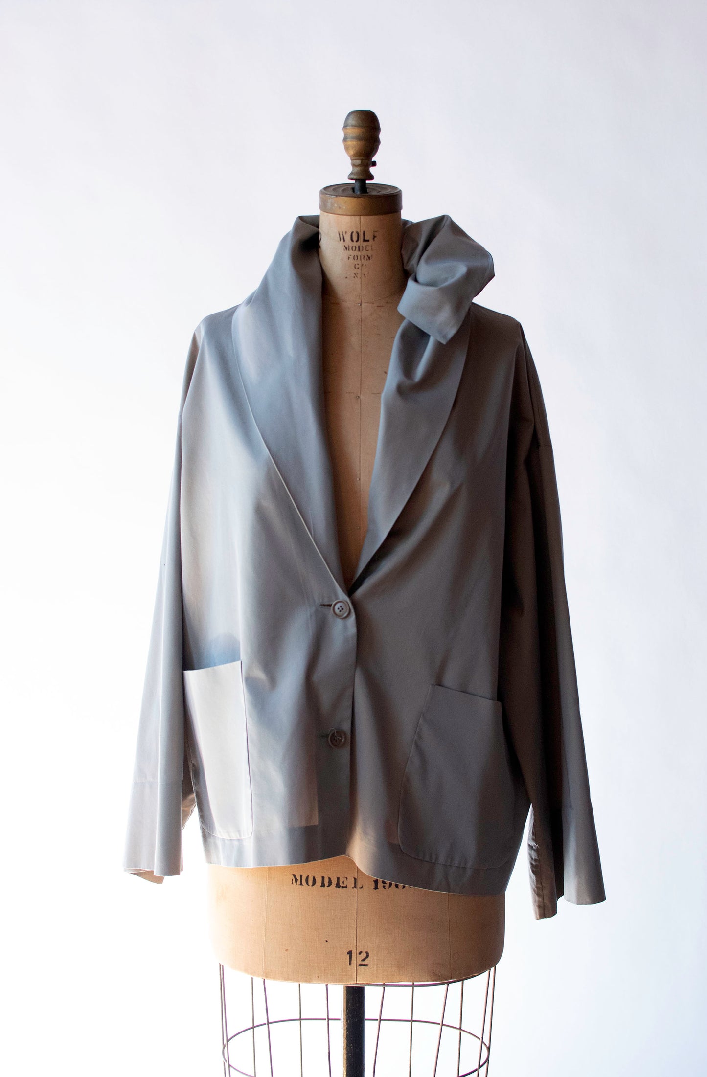 Dove Gray Jacket | Romeo Gigli Gray 1989