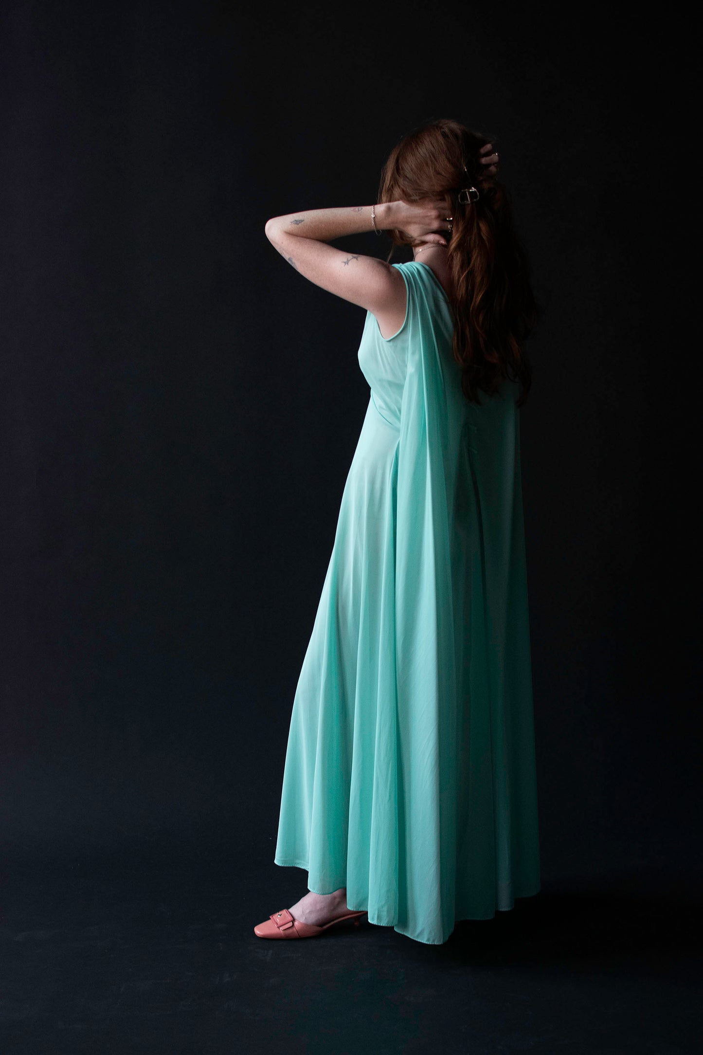 Mint Peignoir | Claire Sandra by Lucie Ann Beverly Hills