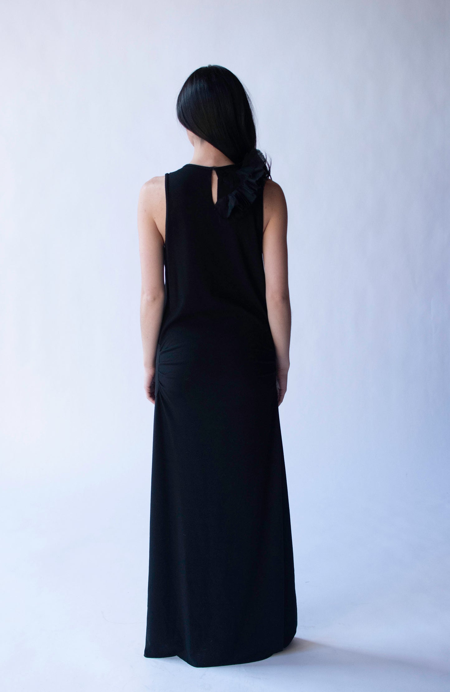 Ruffled Trim Dress | Rozae Nichols