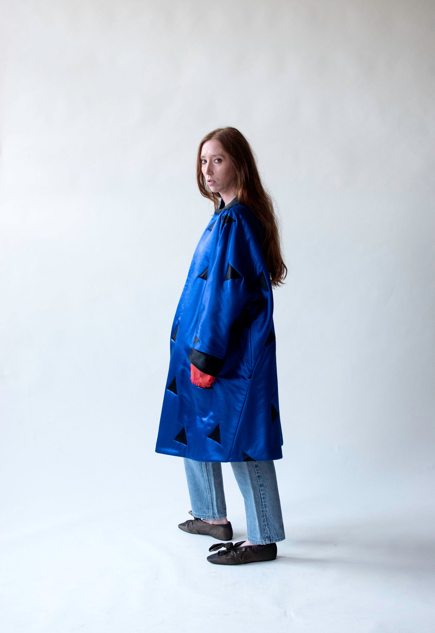 Cobalt Blue Coat | Geoffrey Beene