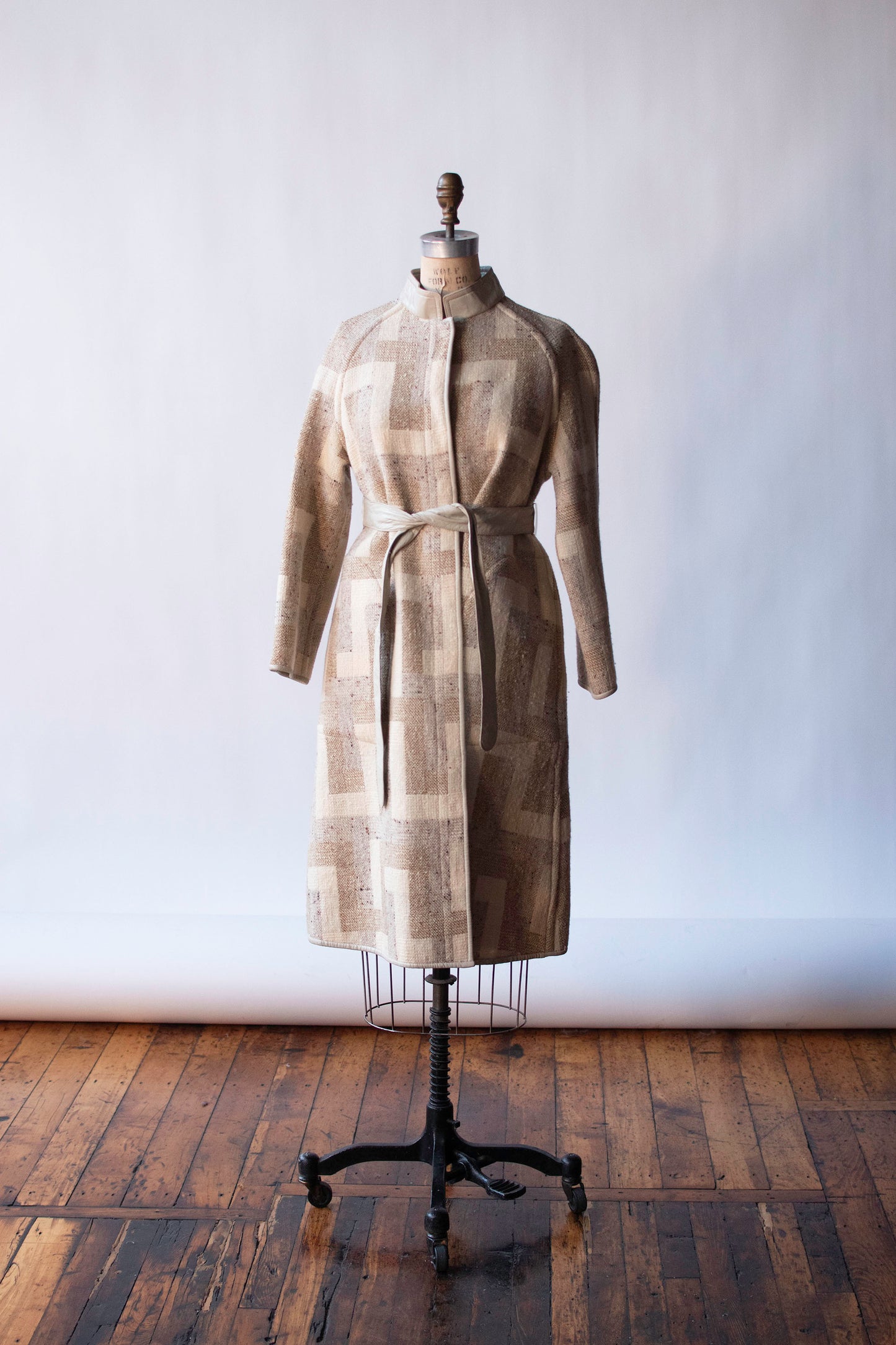 Woven Coat | Bonnie Cashin