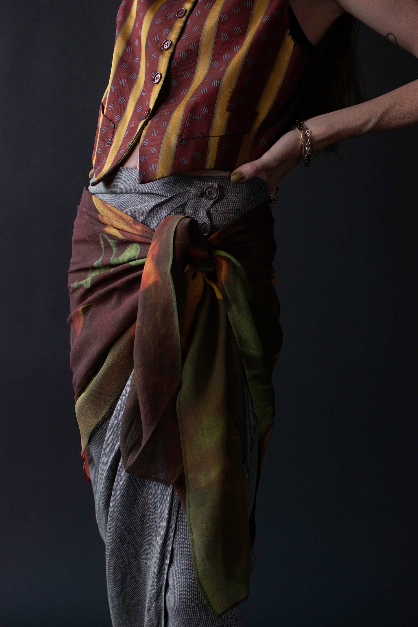Renaissance Painting Silk Scarf | Dolce & Gabbana