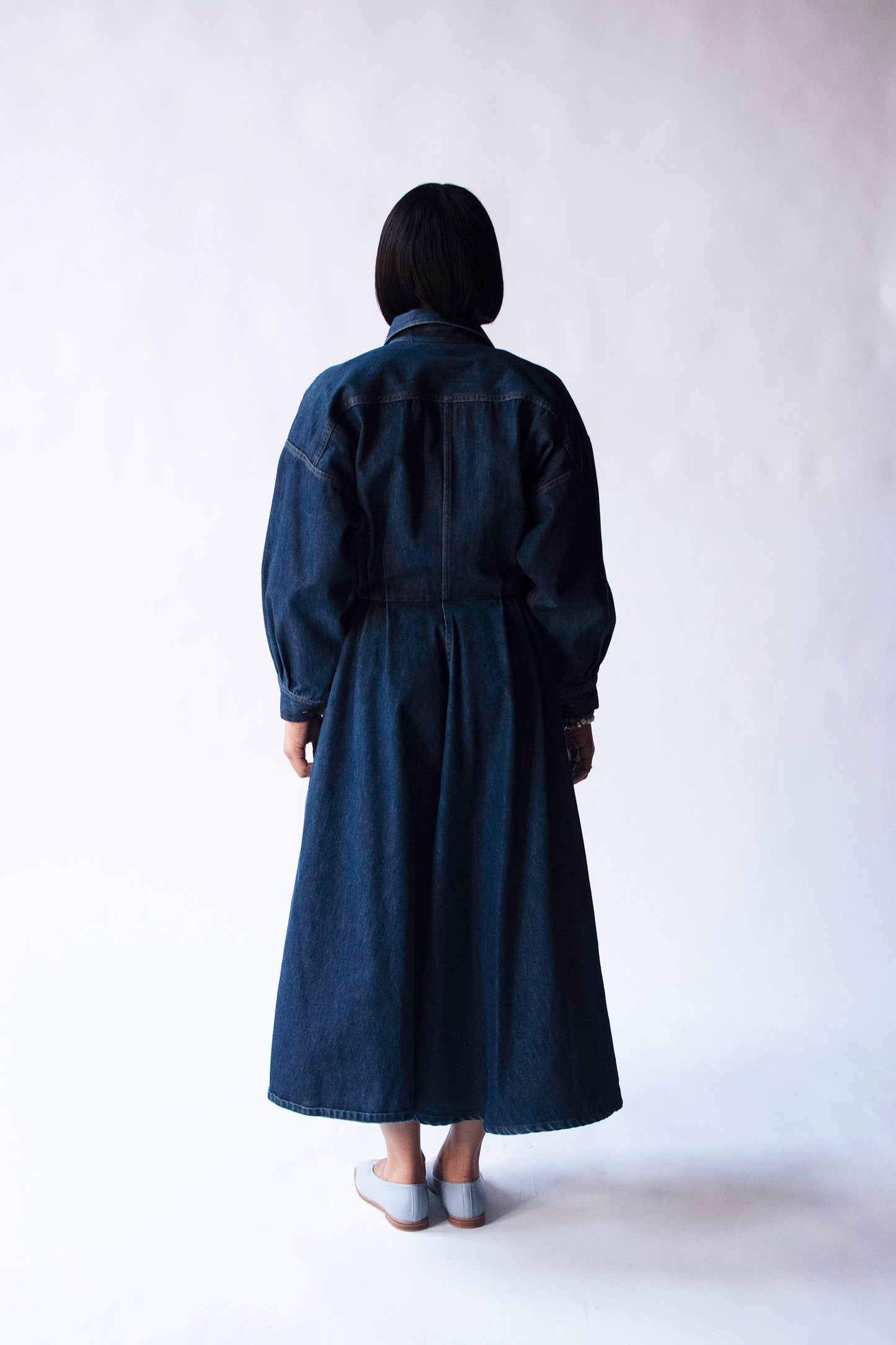 Indigo Dress| Norma Kamali