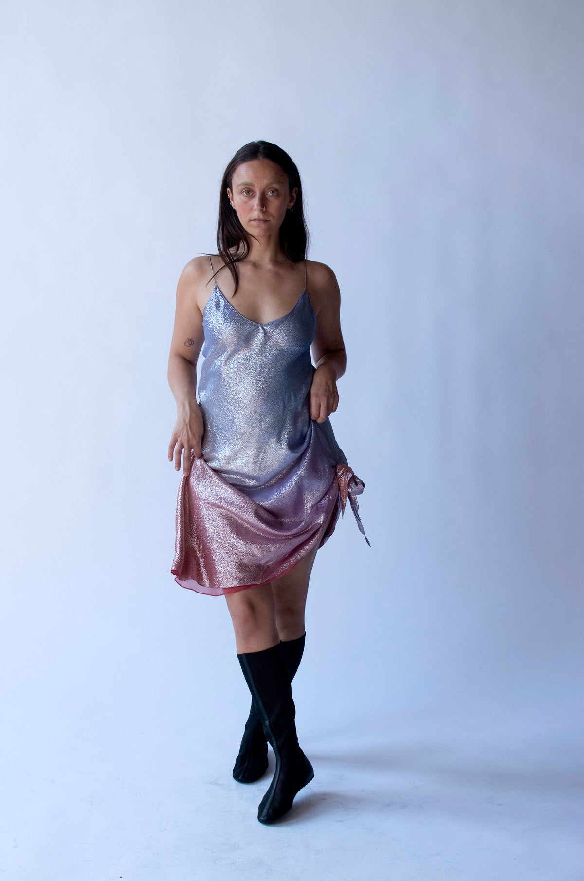 Ombre Lurex Dress | Judy Hornby