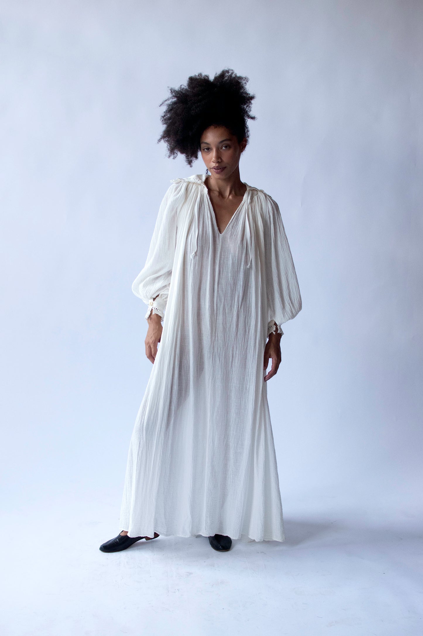 1970s Gauze Dress