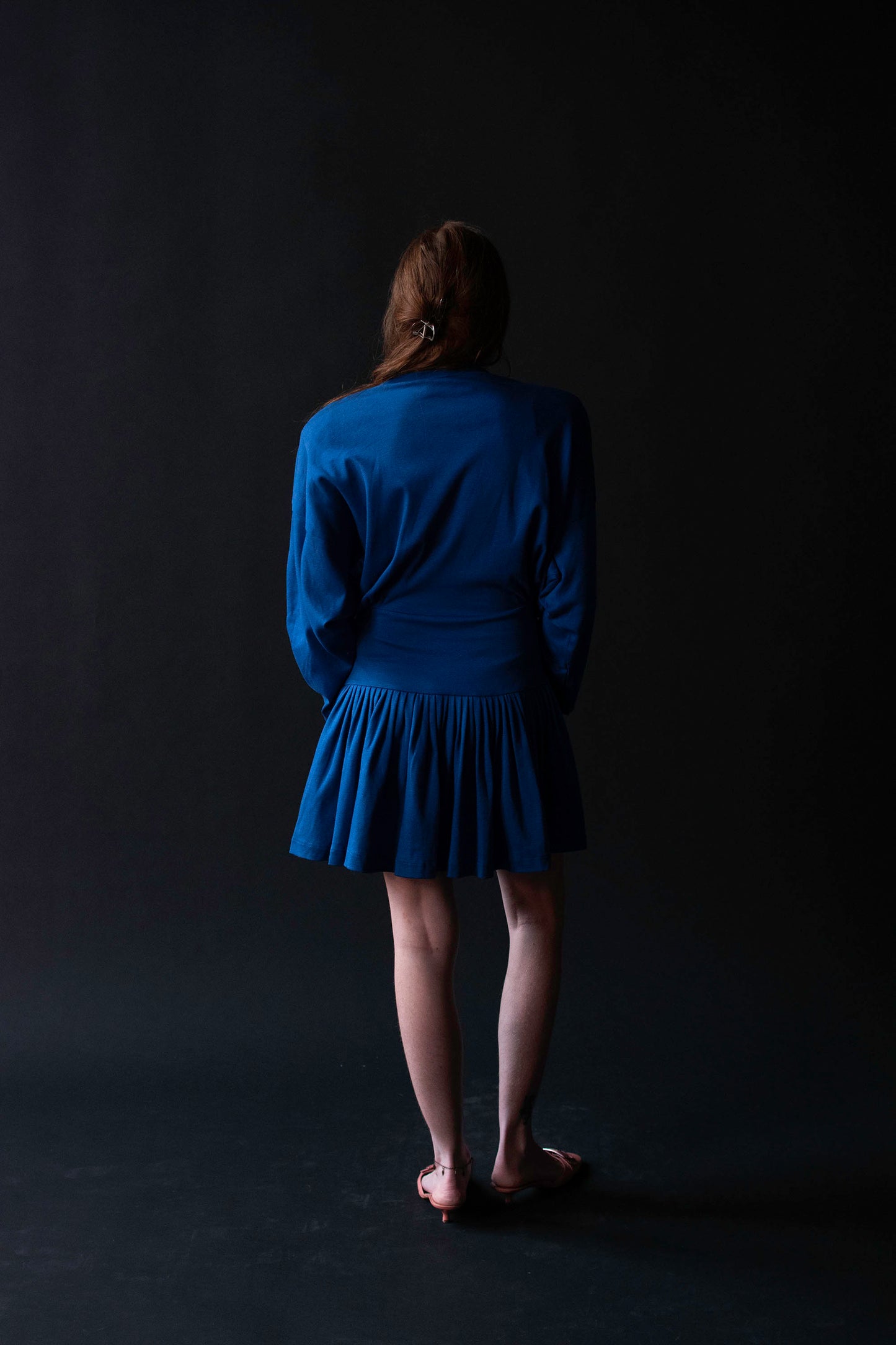 Cobalt Jersey Dress | Norma Kamali